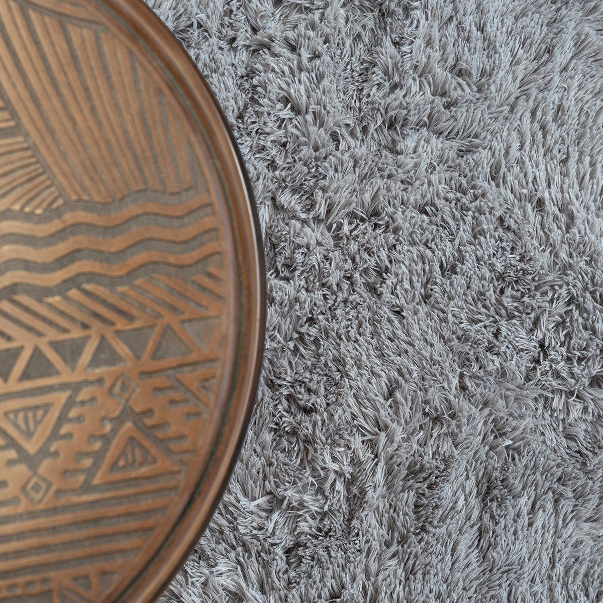 The carpet Vloerkleed Soft Shaggy Fluffy hoogpolig tapijt, woonkamer, antislip onderkant