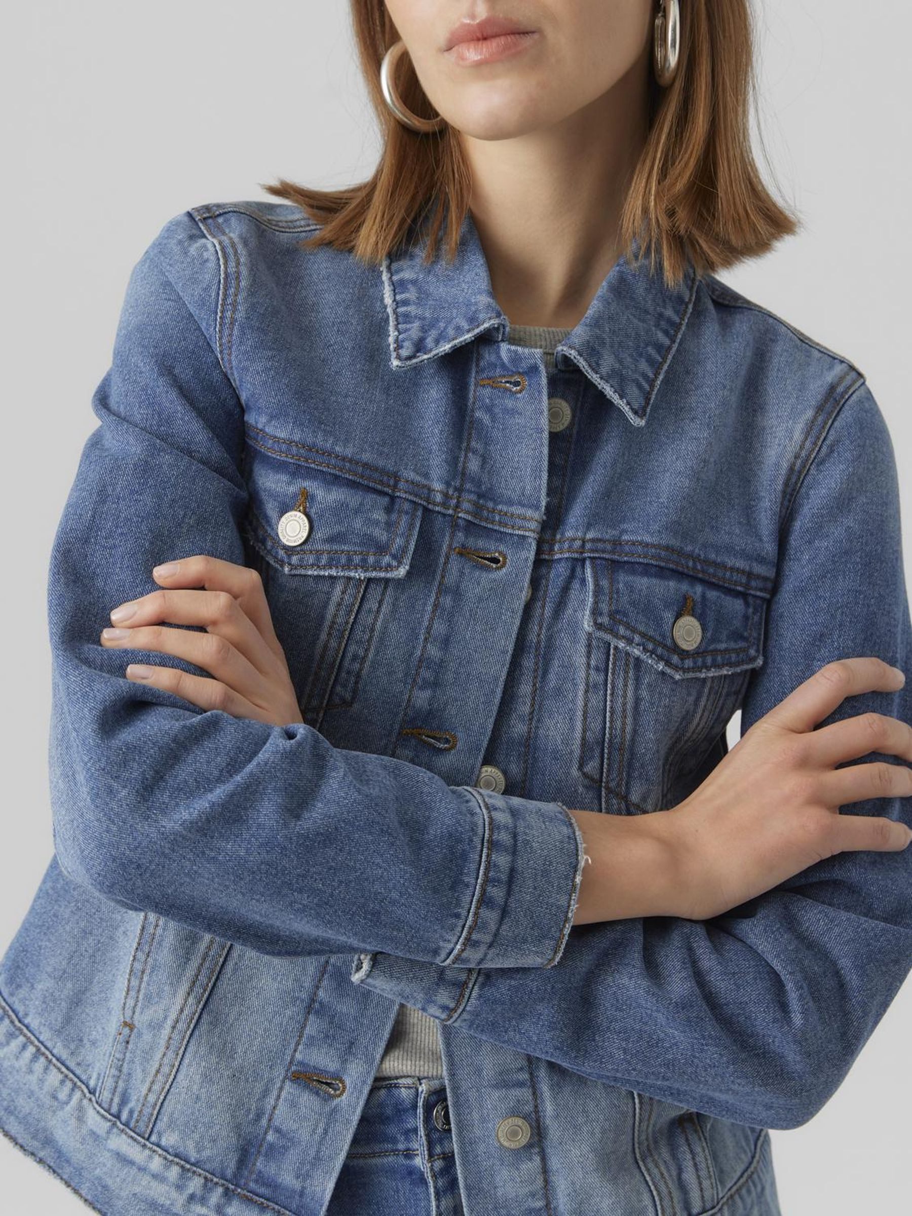 Vero Moda Jeansjack VMZORICA LS DENIM JACKET MIX NOOS