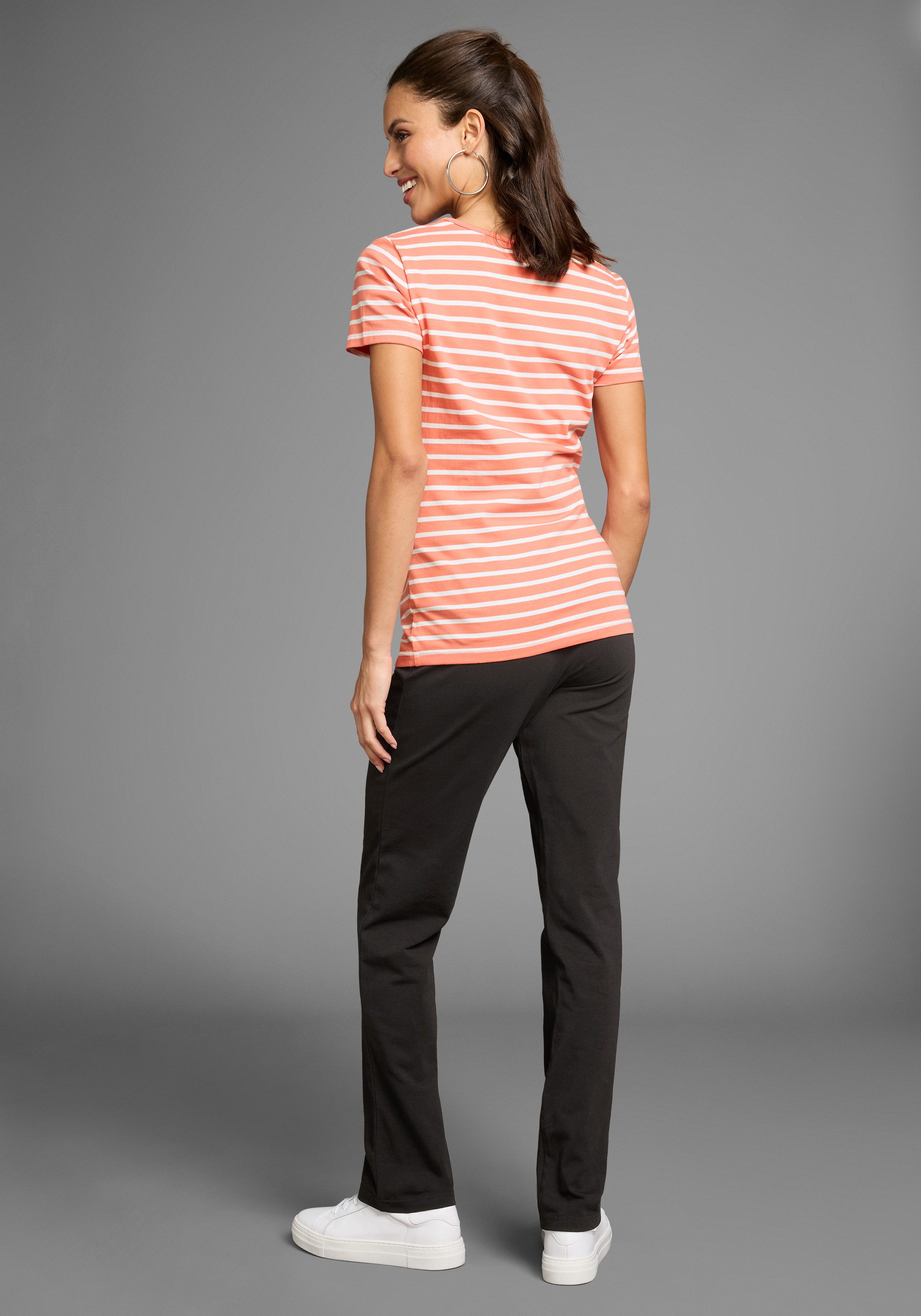 Neun Monate Zwangerschapsshirt 2-delig set: T-shirt + Leggings Compleet outfit voor zwangerschap en borstvoeding (set, 2-delig)