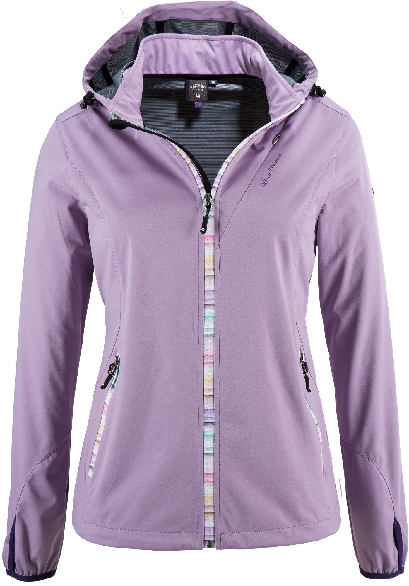 DEPROC Active Softshell-jack SEELEY PEAK WOMEN met afneembare capuchon