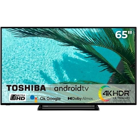 Toshiba 65UA3D63DG MB185 LED-TV 164 cm 65 inch Energielabel E (A G) CI+*, DVB-T2, DVB-C, DVB-S2, Sma