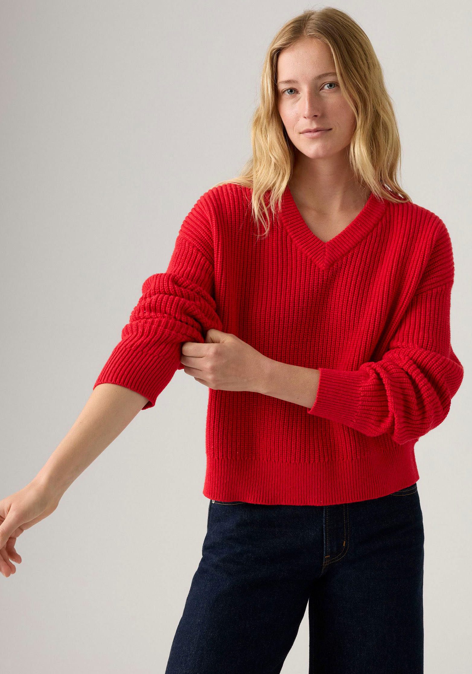 Levi's® Gebreide trui REESE VNECK SWEAT