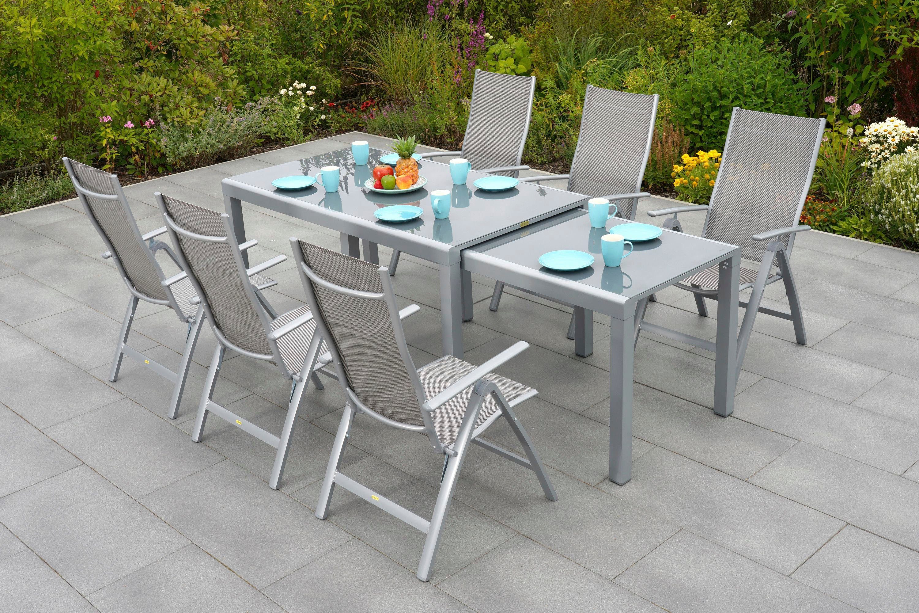 MERXX Tuin-eethoek Taviano (7-delig) tuinsets
