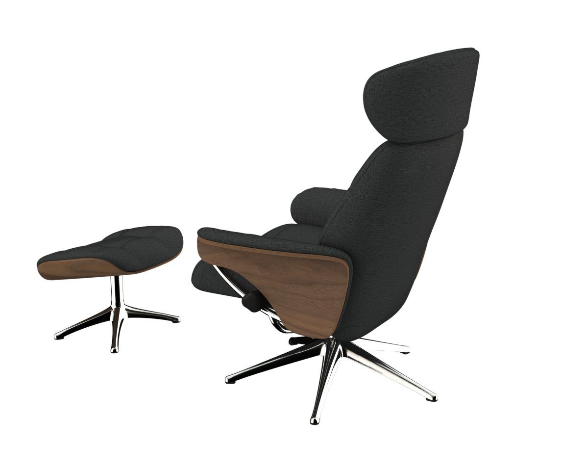 FLEXLUX Relaxfauteuil Skagen, relaxfauteuil, premium comfort, armleuningen, draaibaar, Scandi
