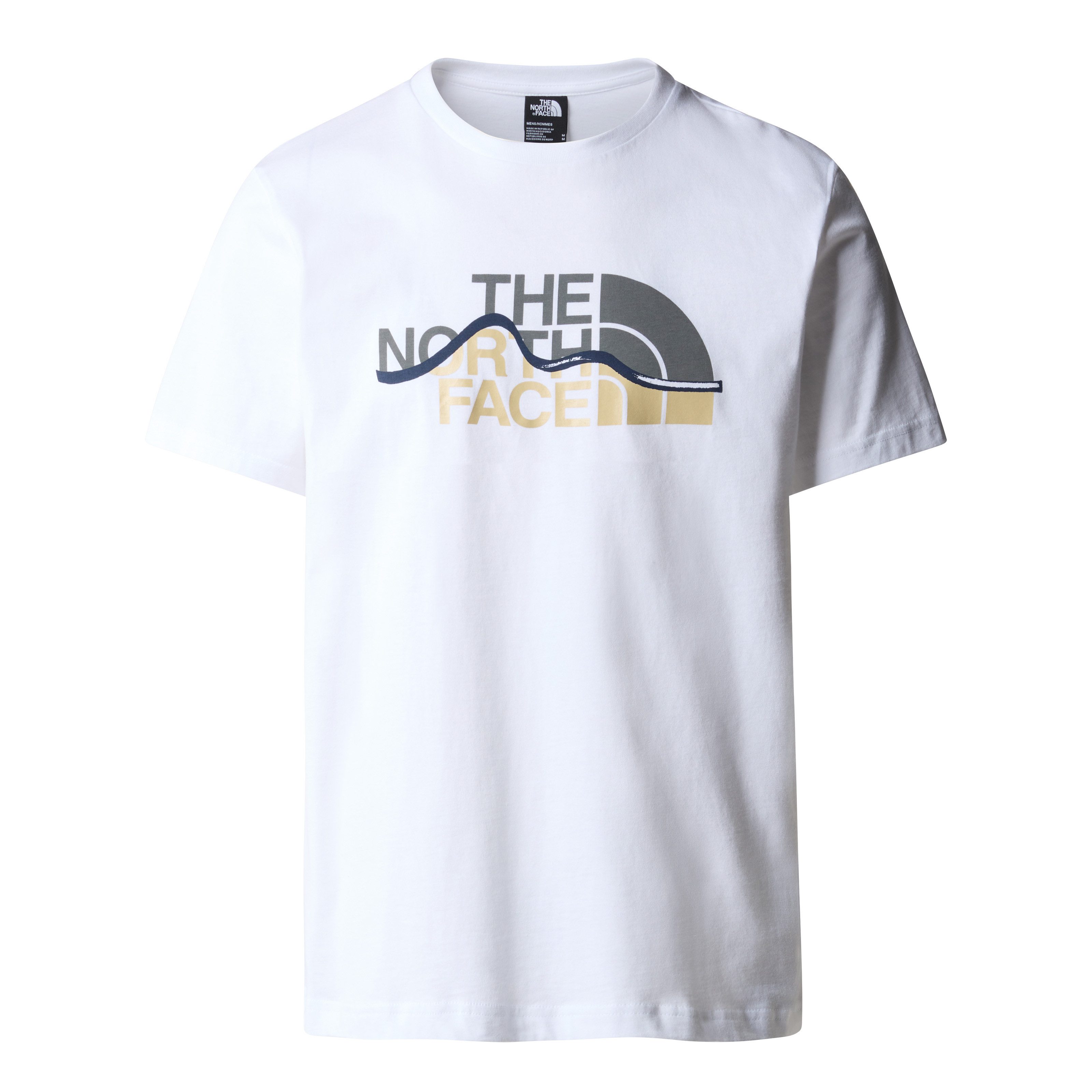 The North Face T-shirt M SS MOUNTAIN LINE TEE (1-delig)