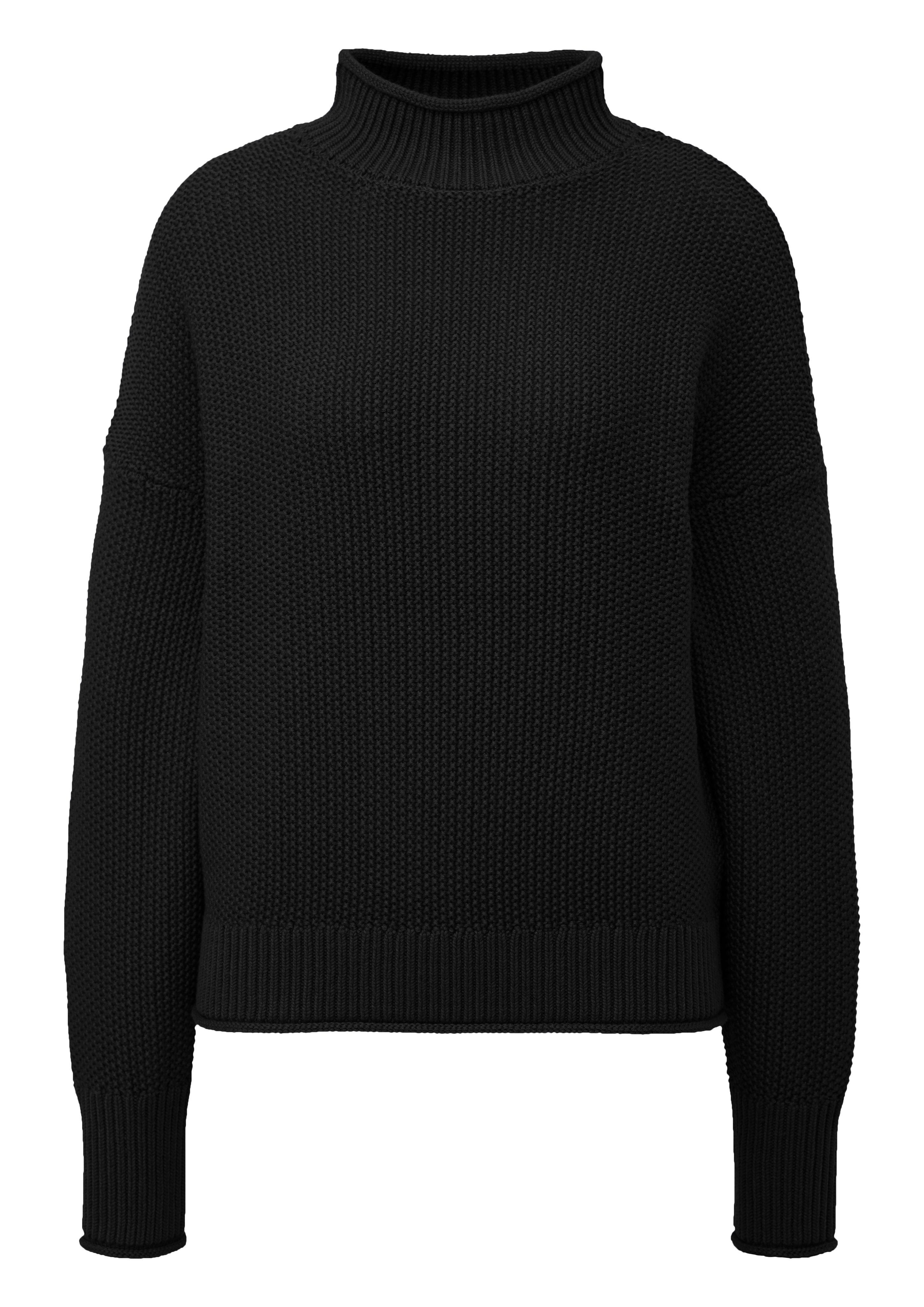 Q S designed by Gebreide trui met een ribcol