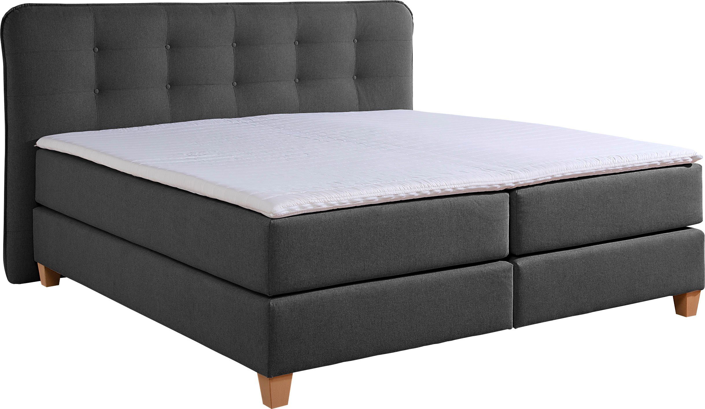 Home affaire Boxspring inclusief topmatras van comfortschuim