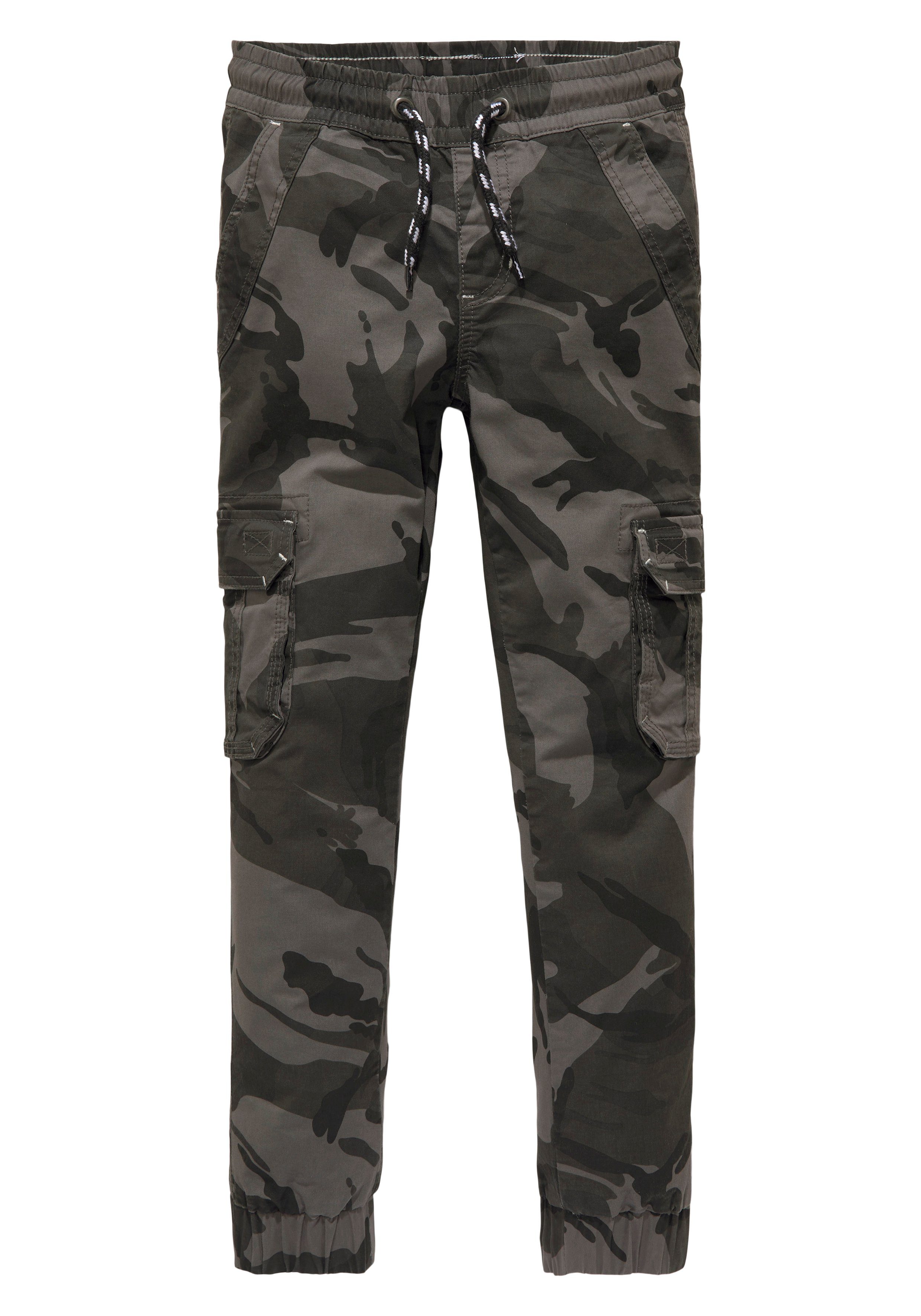 KIDSWORLD Cargobroek In coole camouflagekleur