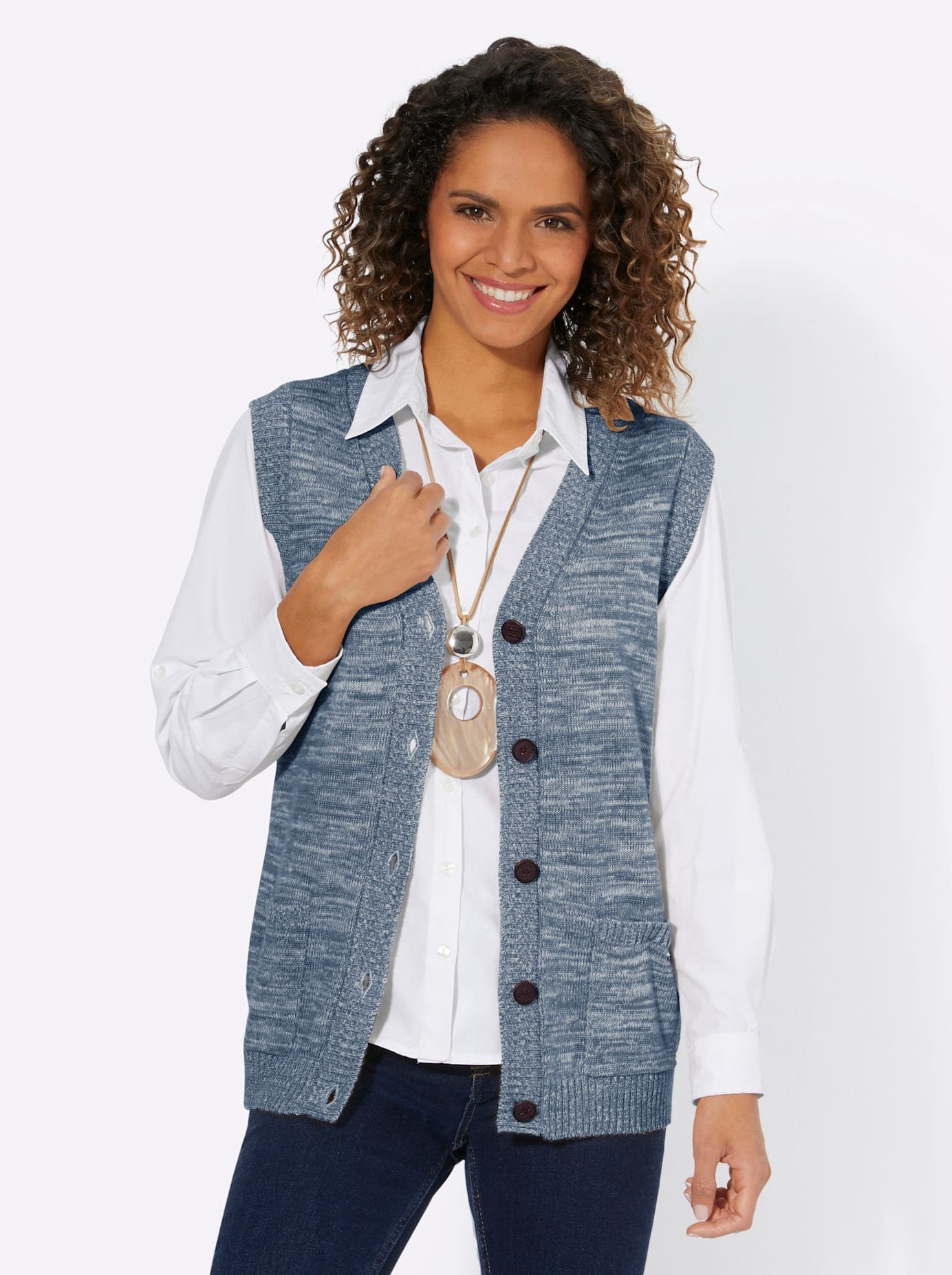 Casual Looks Mouwloos vest