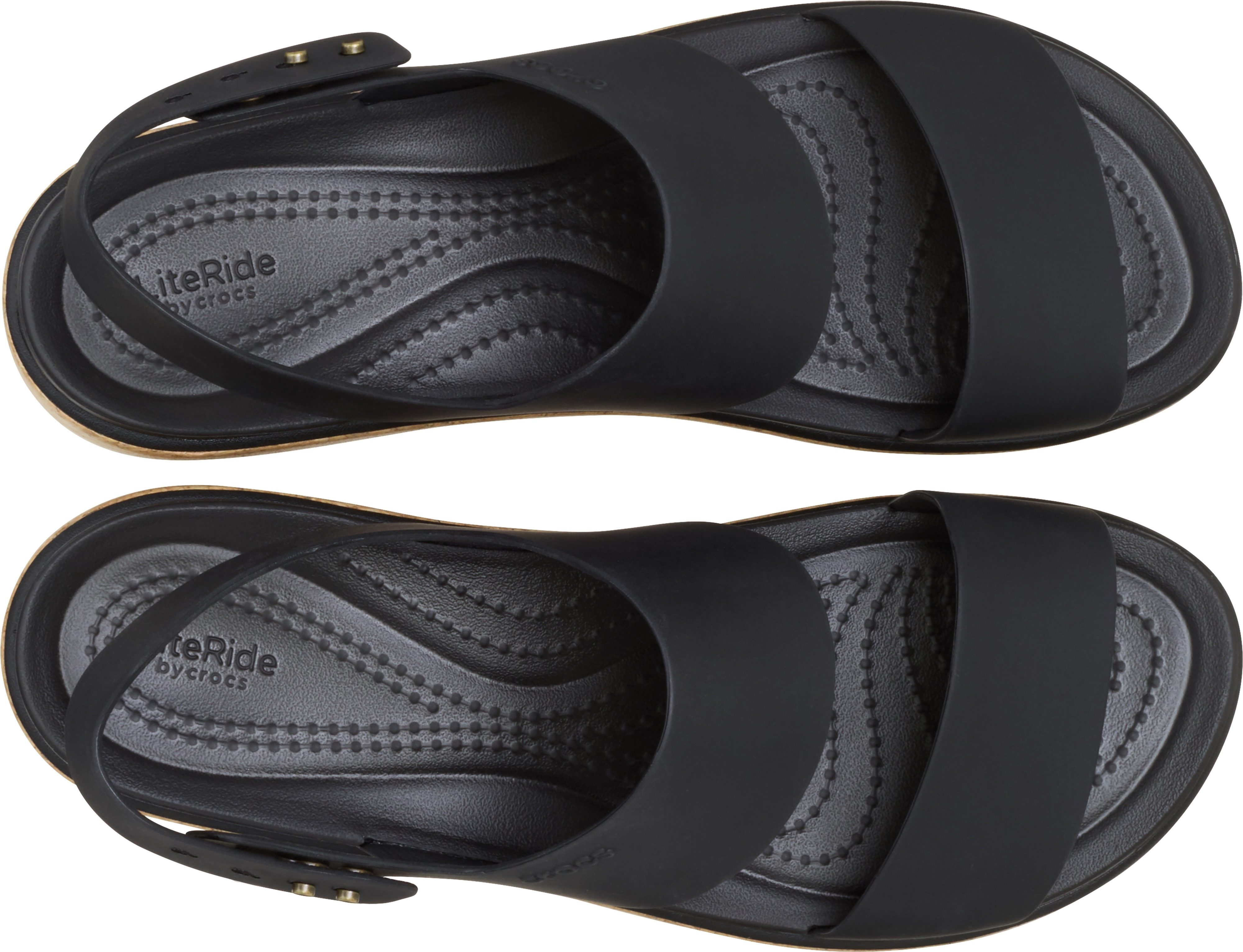 Crocs Sleehaksandaaltjes Brooklyn Cork Low Wedge