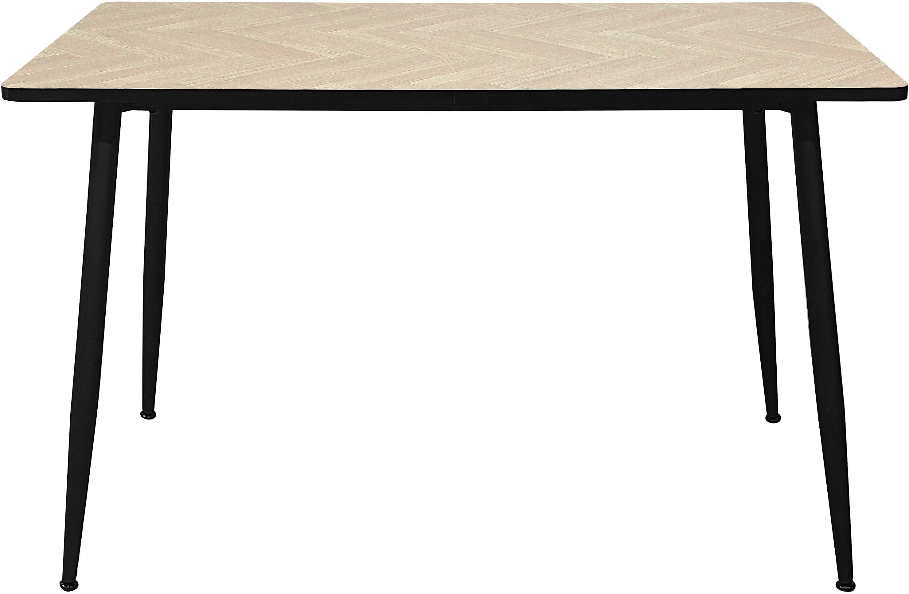 Home affaire Eettafel Arhus in trendy visgraatlook