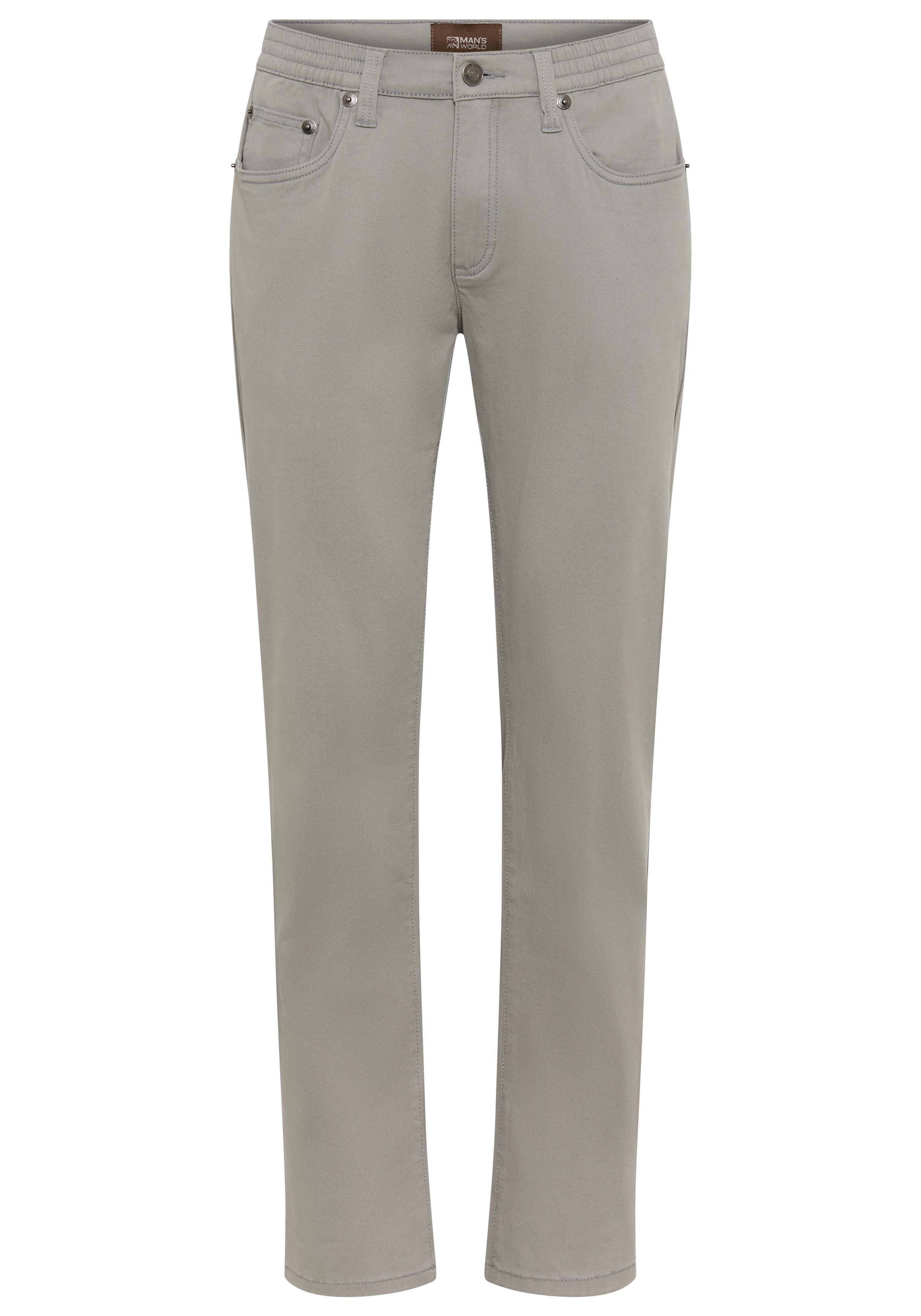 Man's World Five-pocketsbroek Stretchbroek met een elastische band