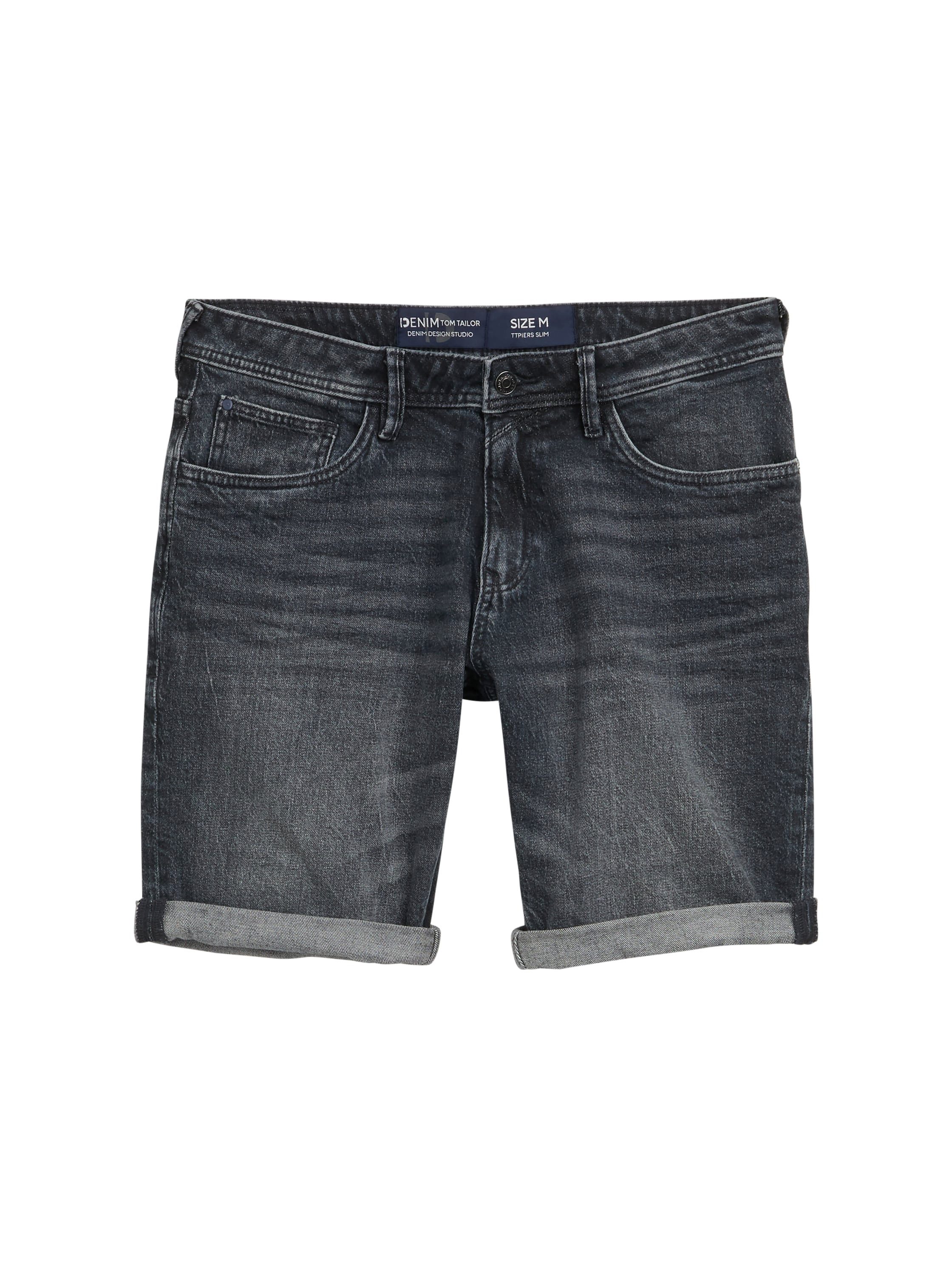 Tom Tailor Denim Jeansshort PIERS in five-pocketsstijl