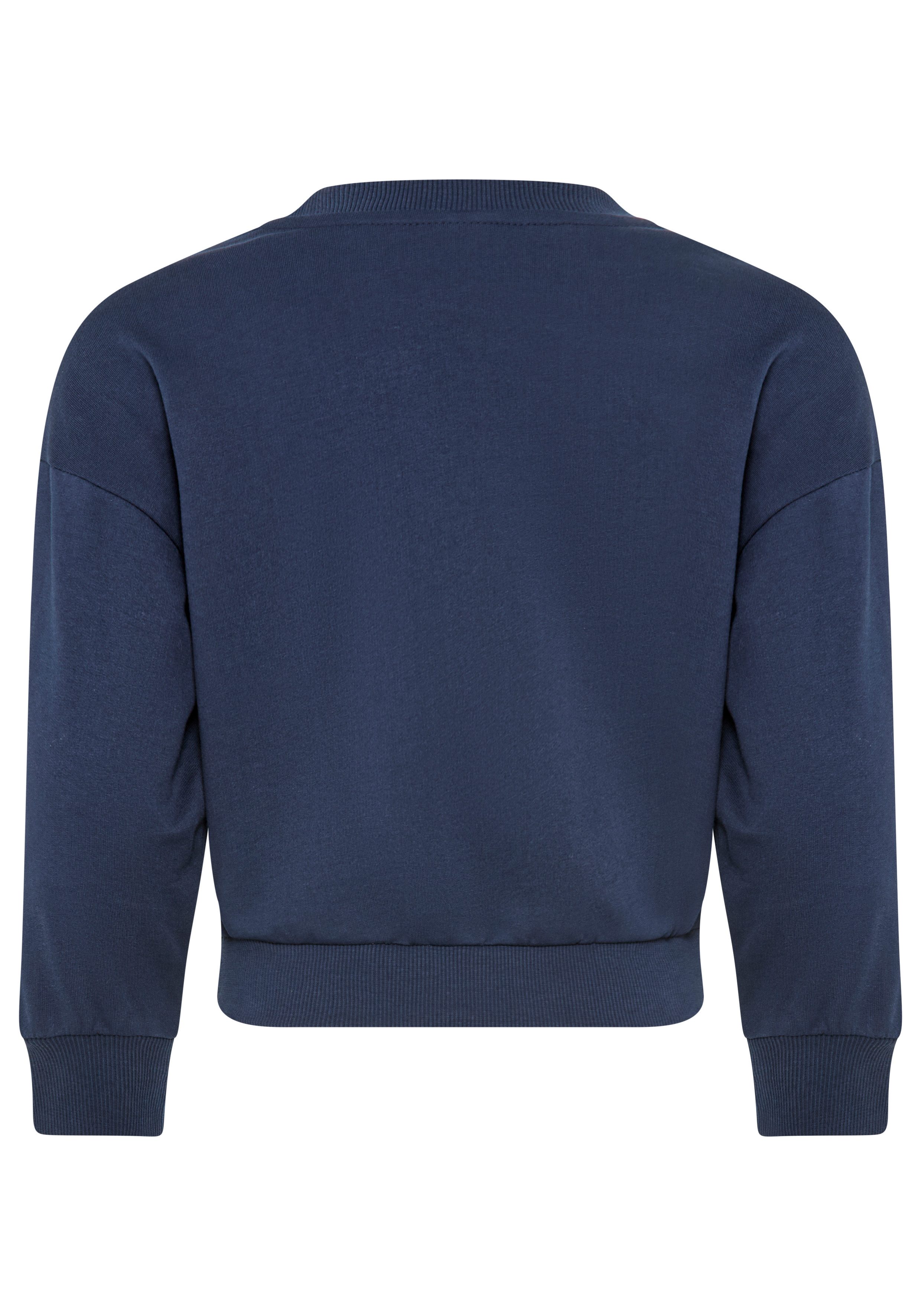 KIDSWORLD Sweatshirt Eenhoorn-applicatie voor kleine meisjes