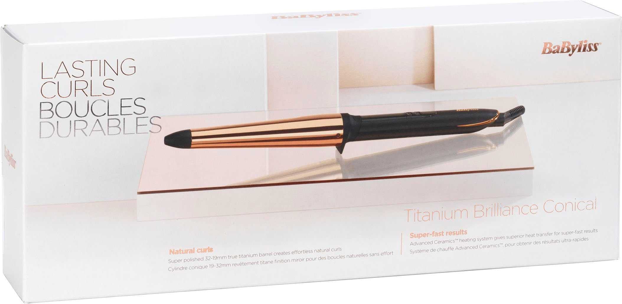 Babyliss Krultang Salon Brilliance Conical