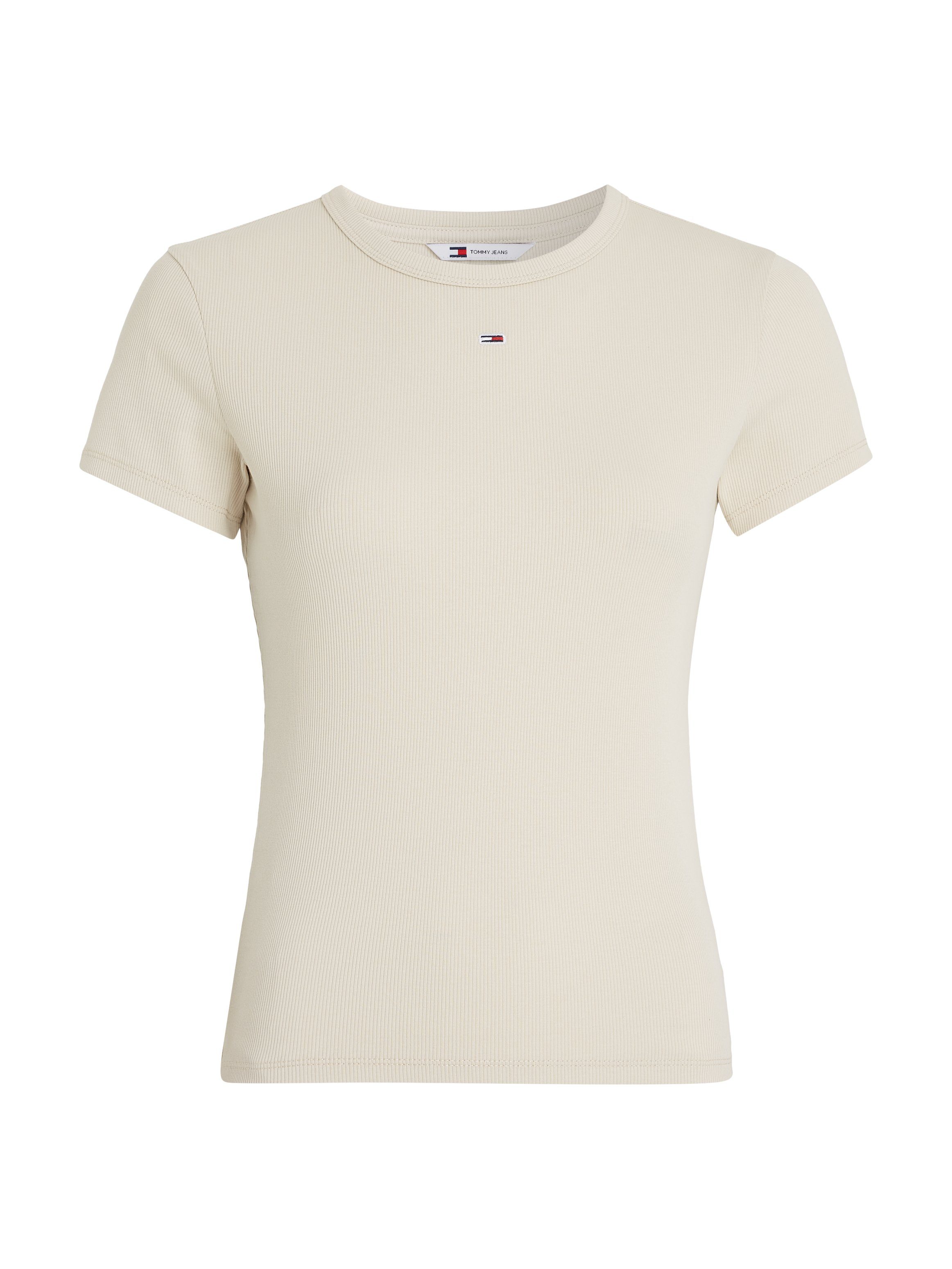 TOMMY JEANS T-shirt TJW SLIM ESSENTIAL RIB SS