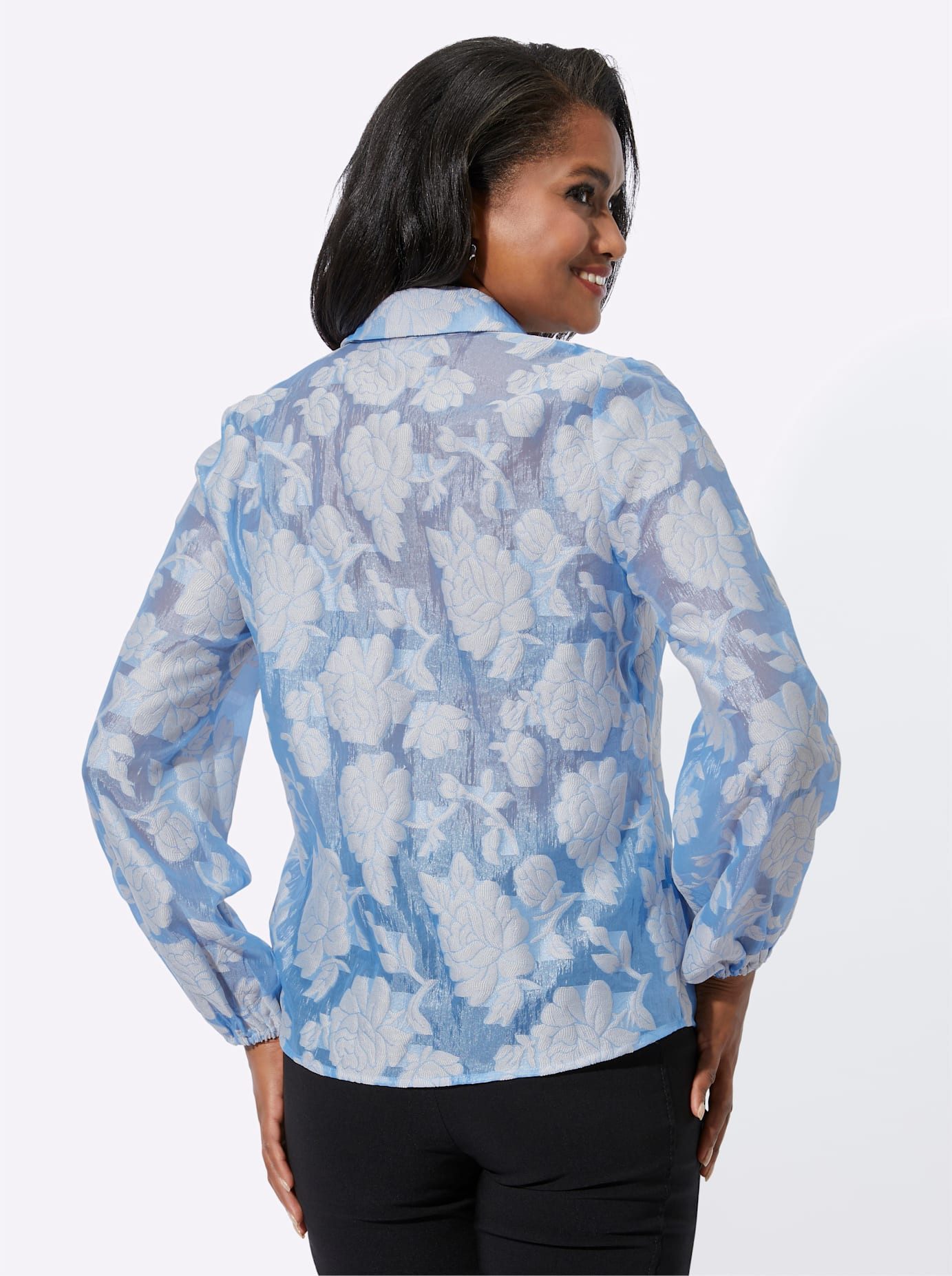Lady Blouse met lange mouwen