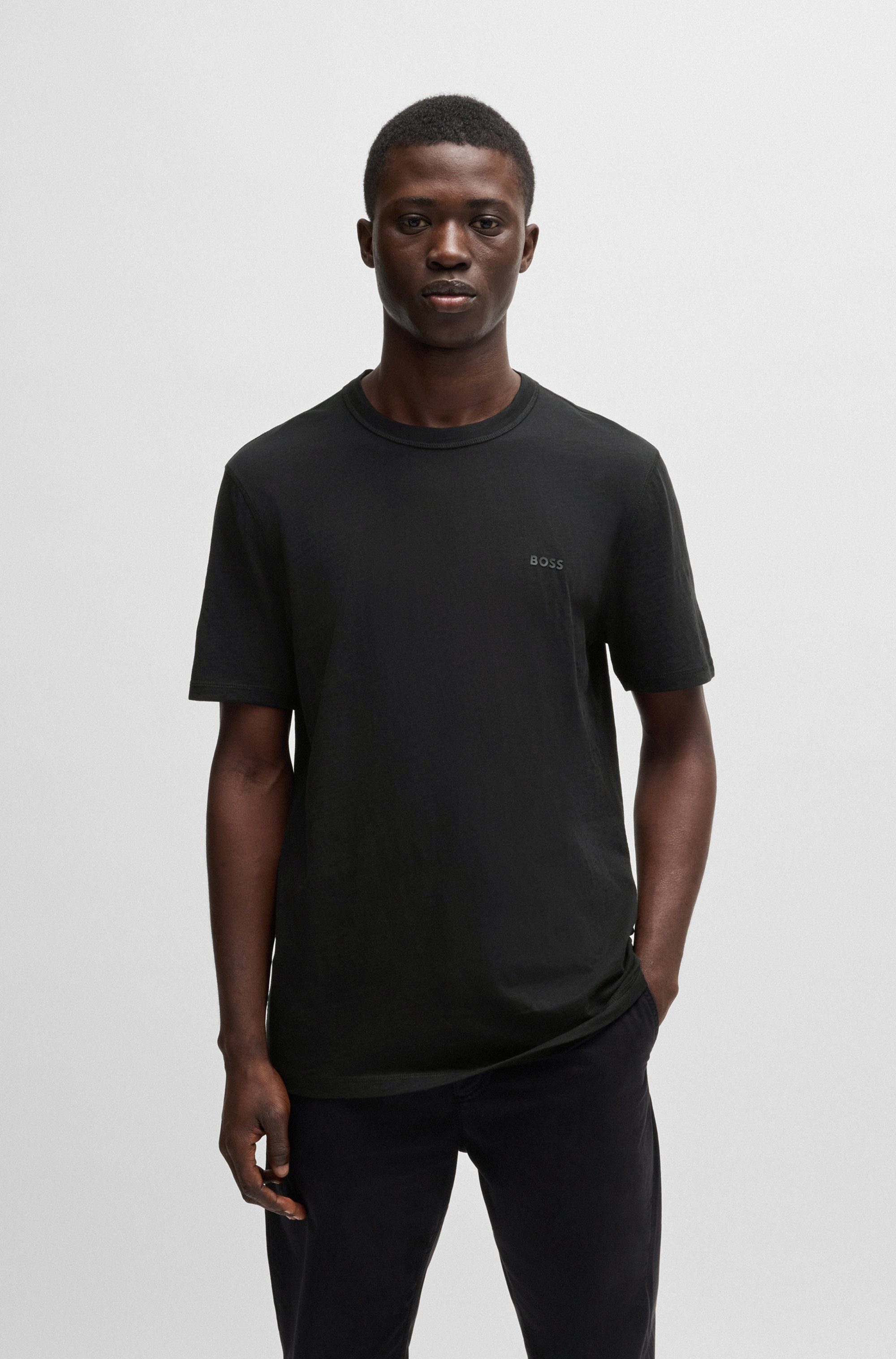 Boss Orange T-shirt Tegood met een ronde hals
