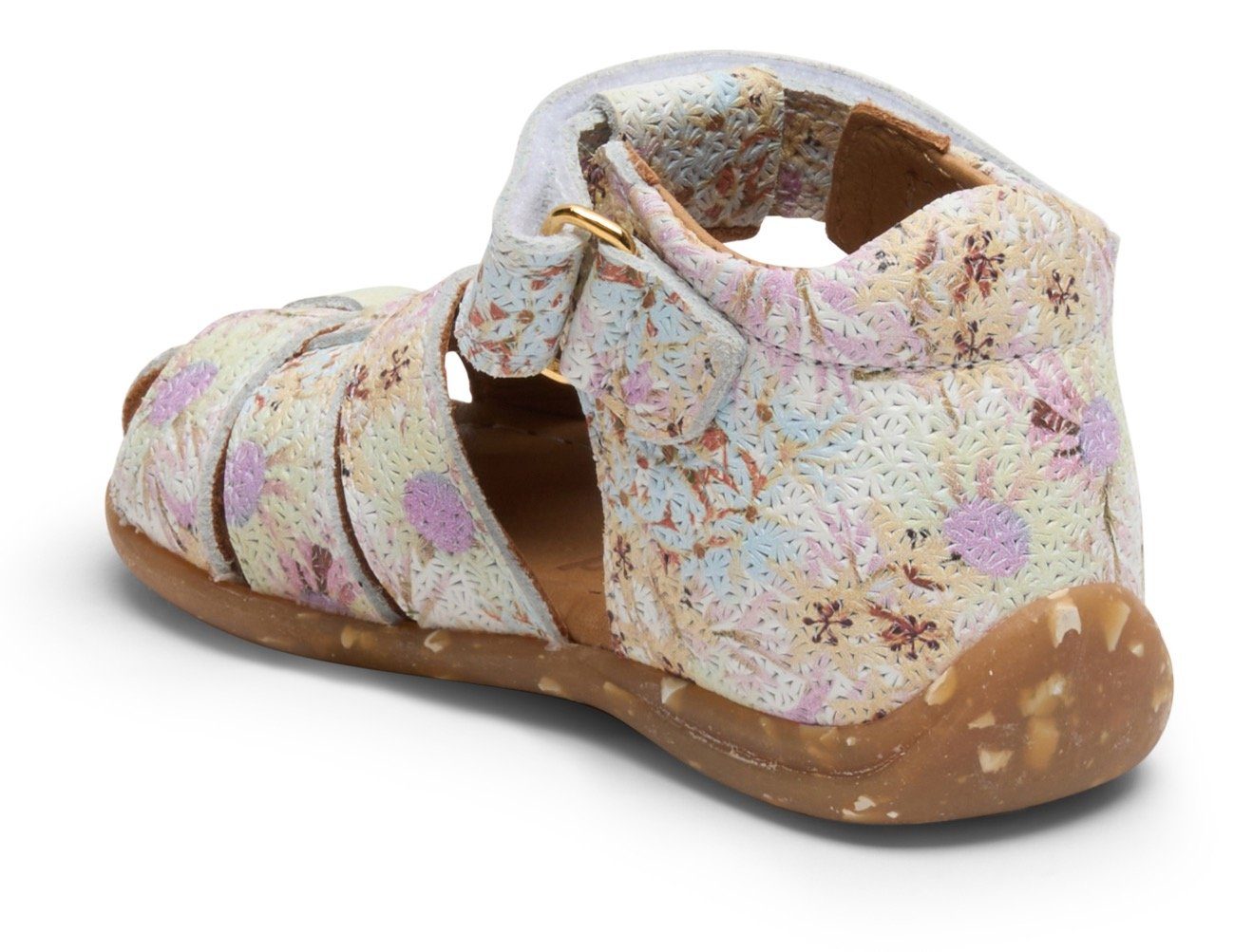 Bisgaard Sandalen Carly , zomerschoen, klittenbandschoen, sandaal, met algehele bloemenprint