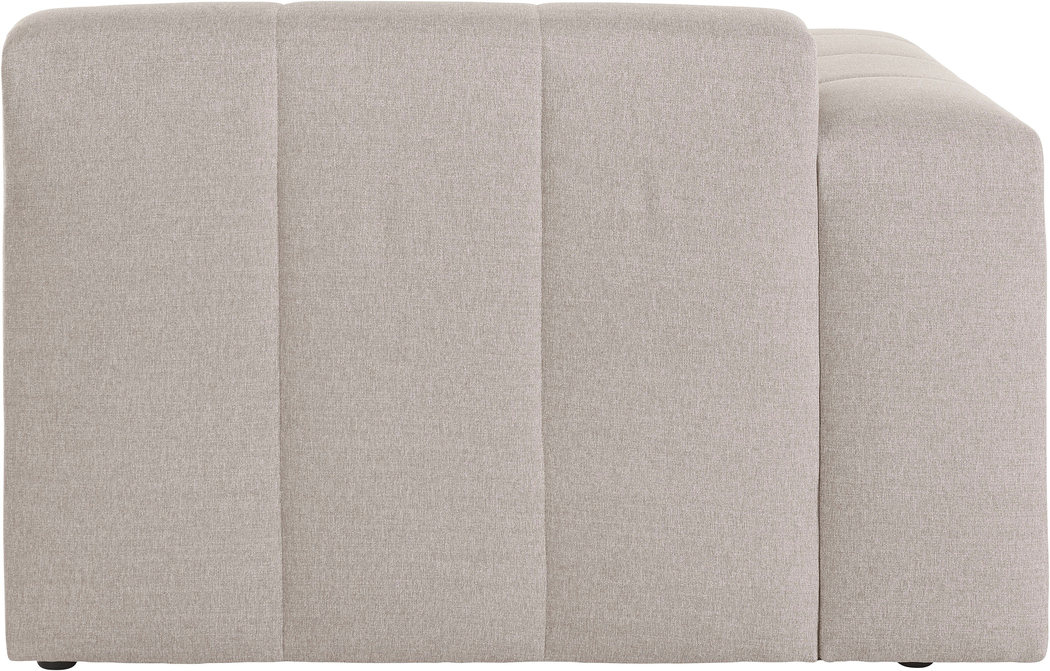 LeGer Home by Lena Gercke Sofaelement Maileen Module fauteuil met armleuning, te verbinden met andere modules van de serie