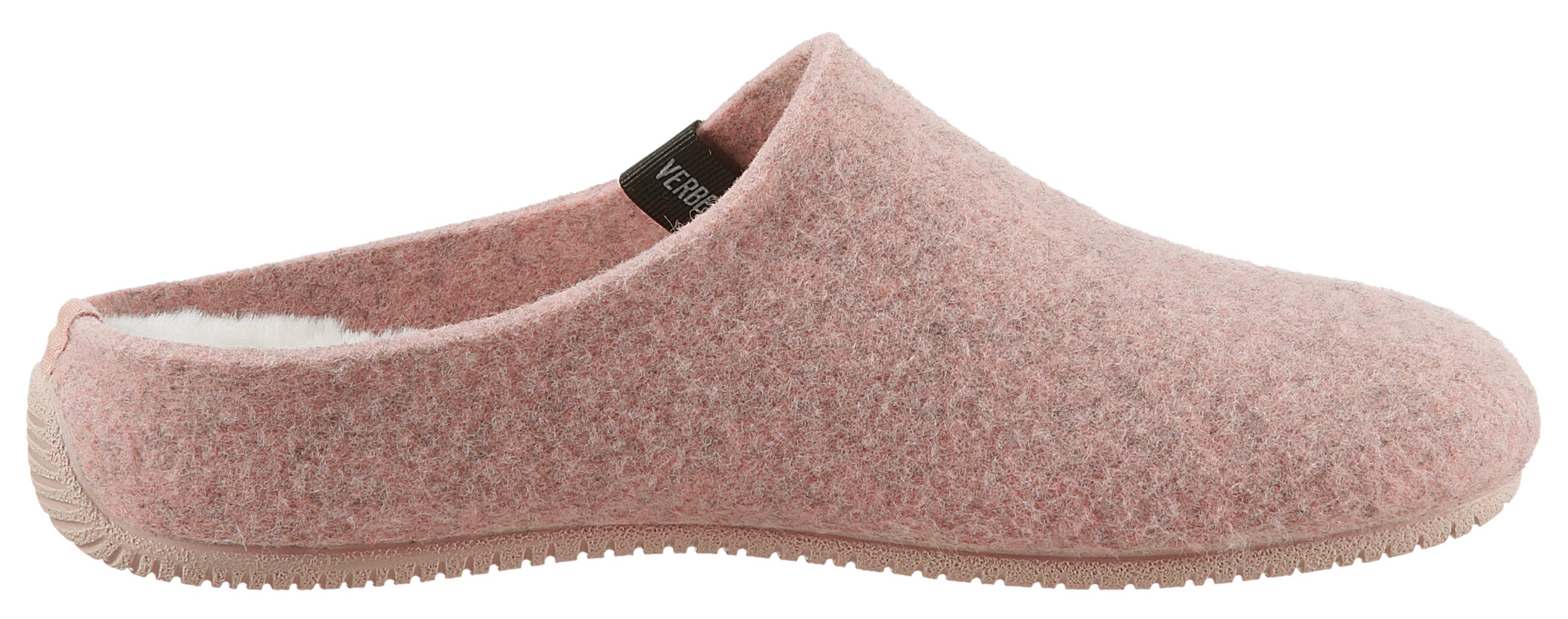 VERBENAS Pantoffels York Fieltro pantoffel, homeslipper, klomp met warme binnenzool