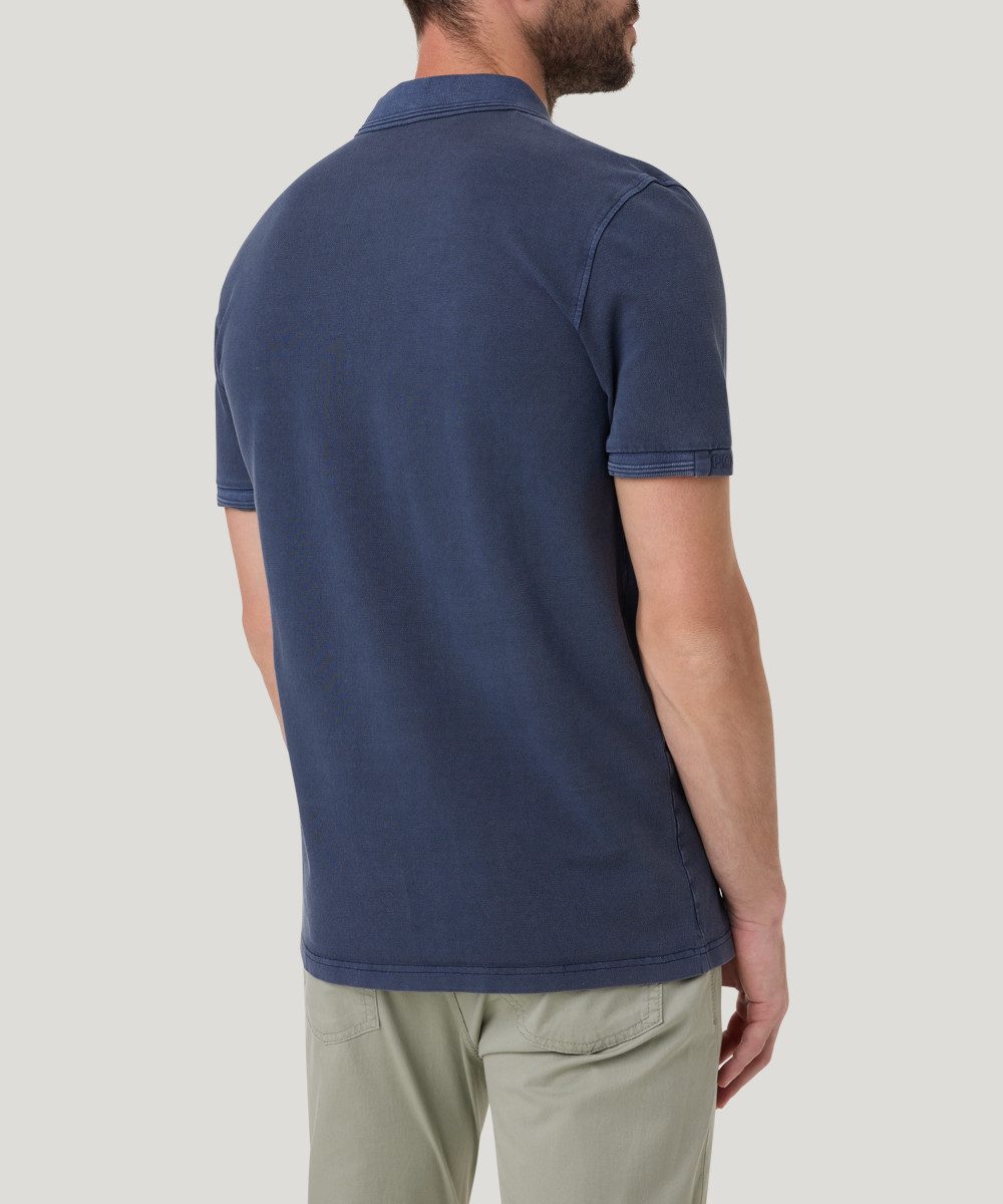 Pioneer Authentic Jeans Poloshirt met geborduurd logo