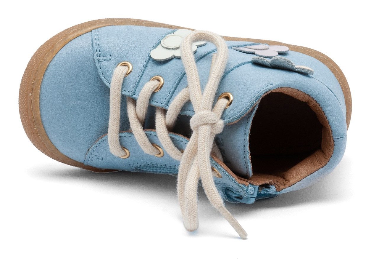 Bisgaard Babyschoentjes Ulrikka Breedte: normaal , sneaker van plantaardig gelooid leer, maat sjabloon te downloaden