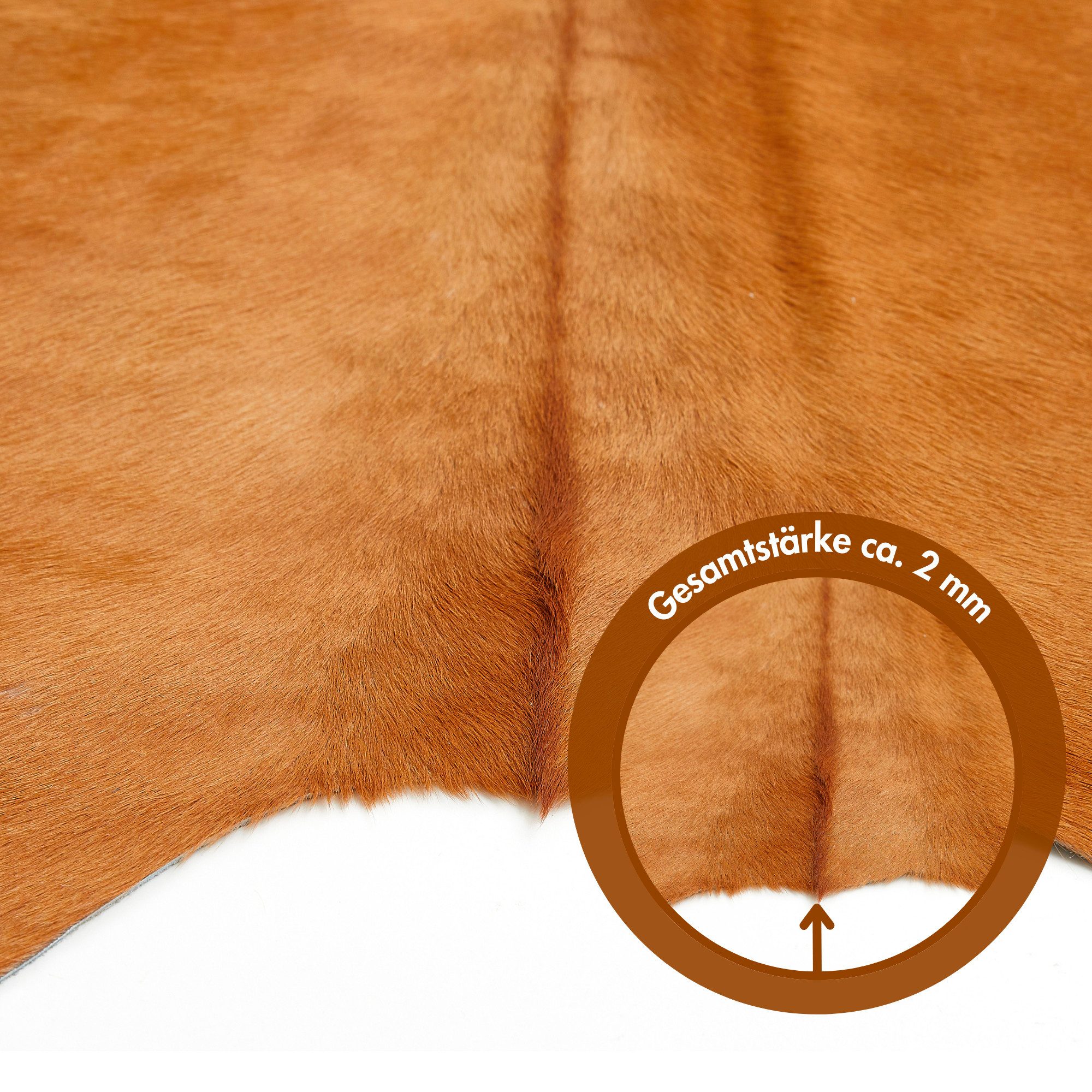 LUXOR living Vachtvloerkleed Rinderfell echte runderhuid, natuurproduct - iedere huid is uniek