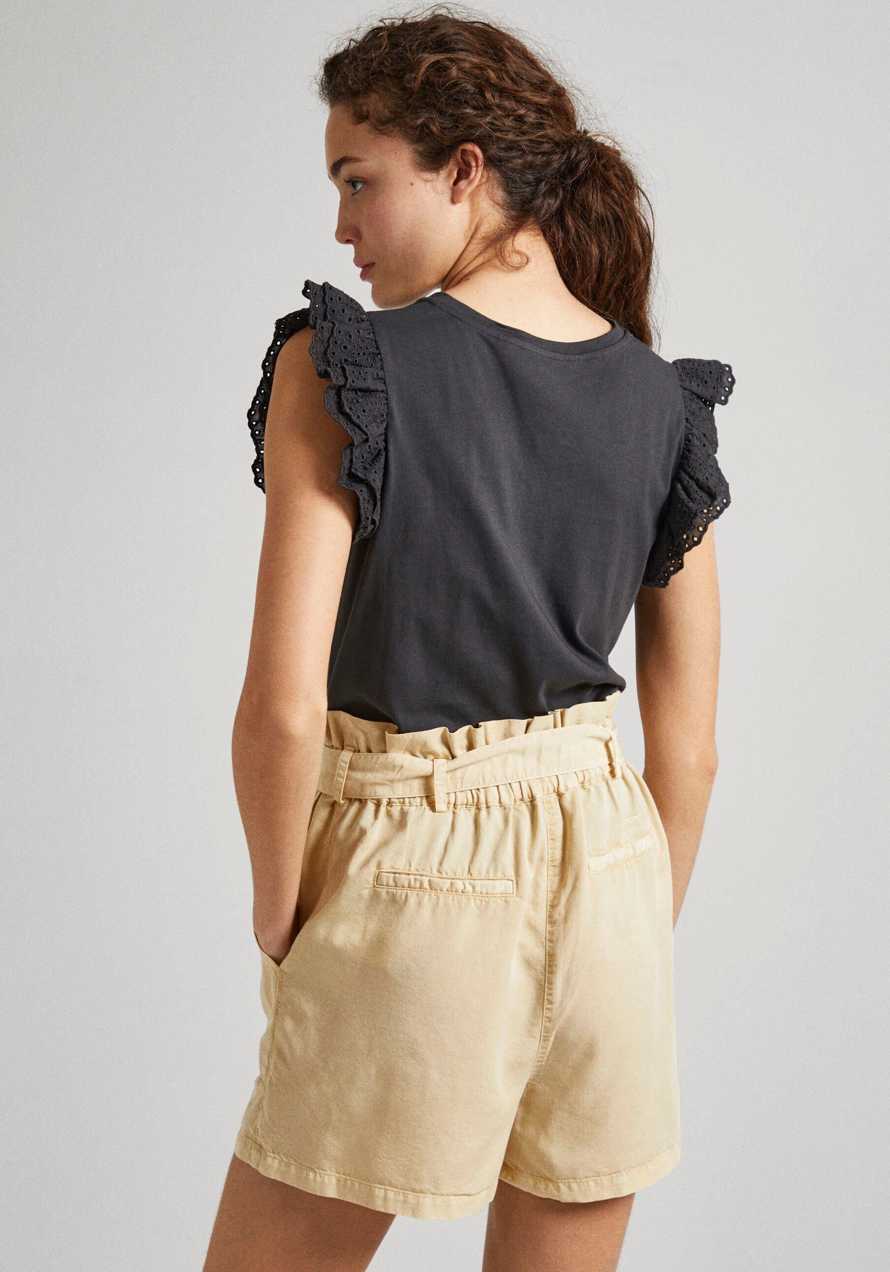 Pepe Jeans T-shirt Lindsay met ruches