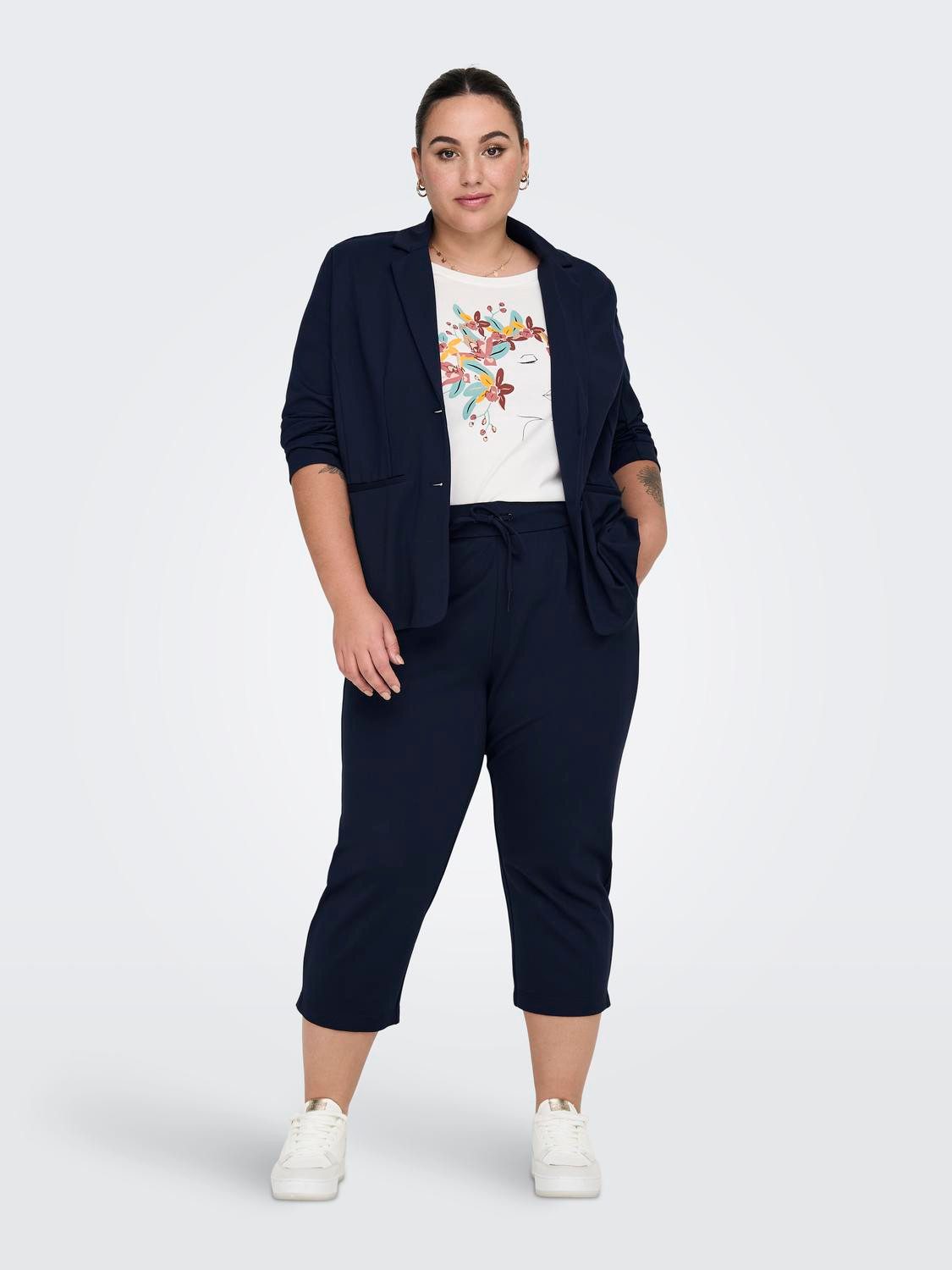 ONLY CARMAKOMA Stoffen broek CARGOLDTRASH LIFE CLASSIC KNICKERS PNT
