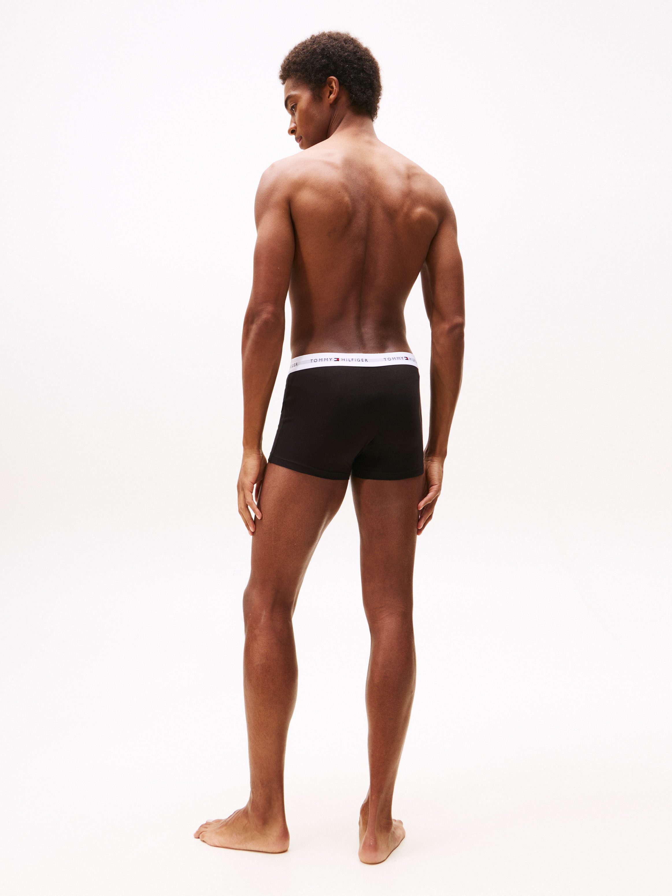 Tommy Hilfiger Underwear Trunk 3P TRUNK met een logo-opschrift (3 stuks)