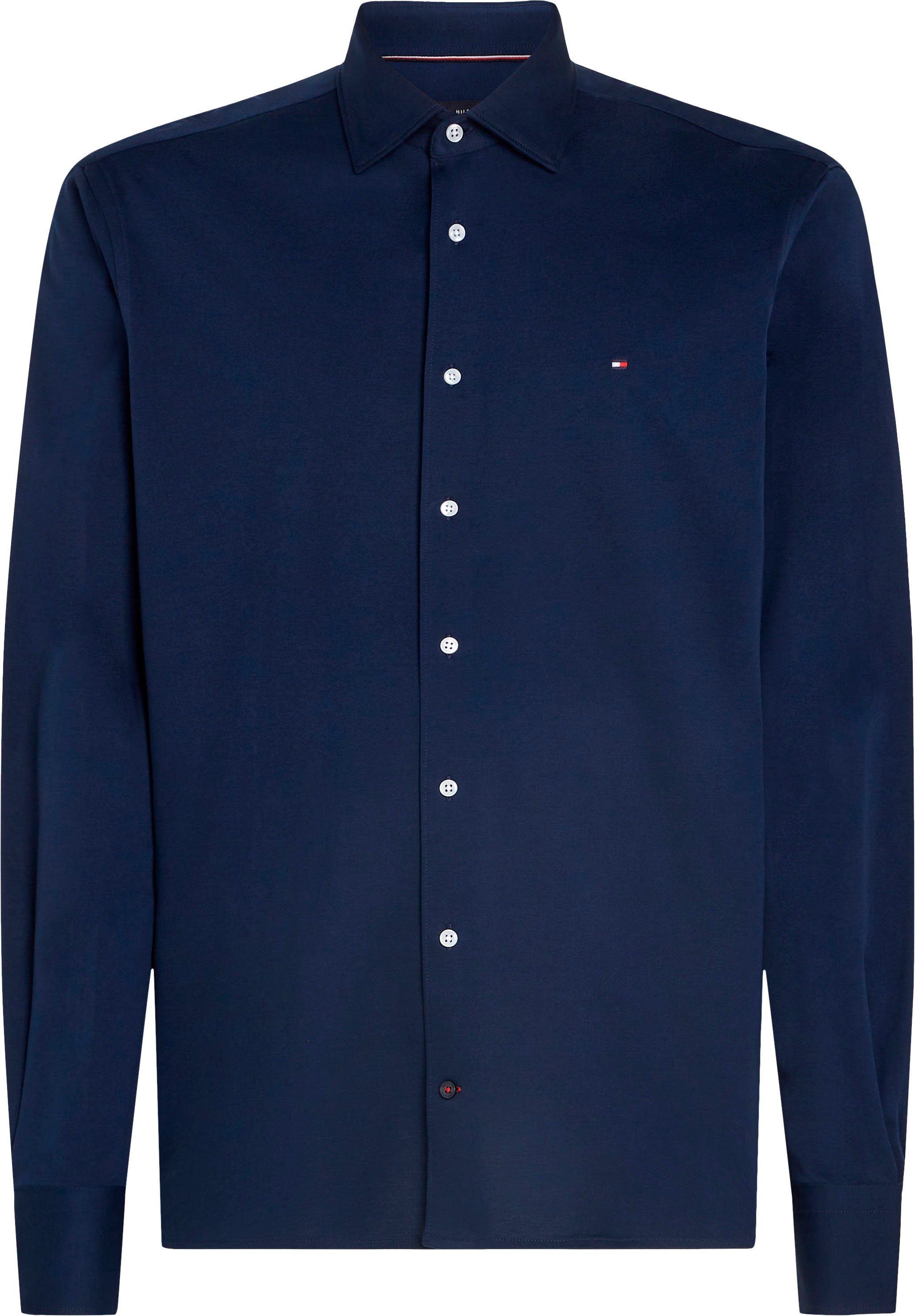 Tommy Hilfiger Businessoverhemd CL KNITTED SOLID RF SHIRT