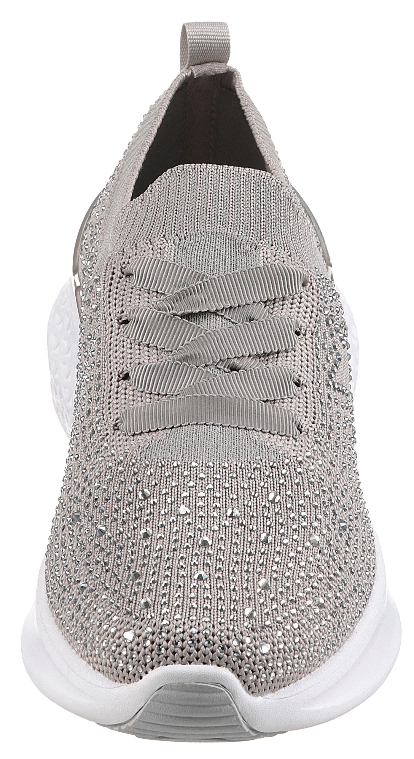 Ara Slip-on sneakers Maya , veterschoen, slipper in brei-look, h-breedte