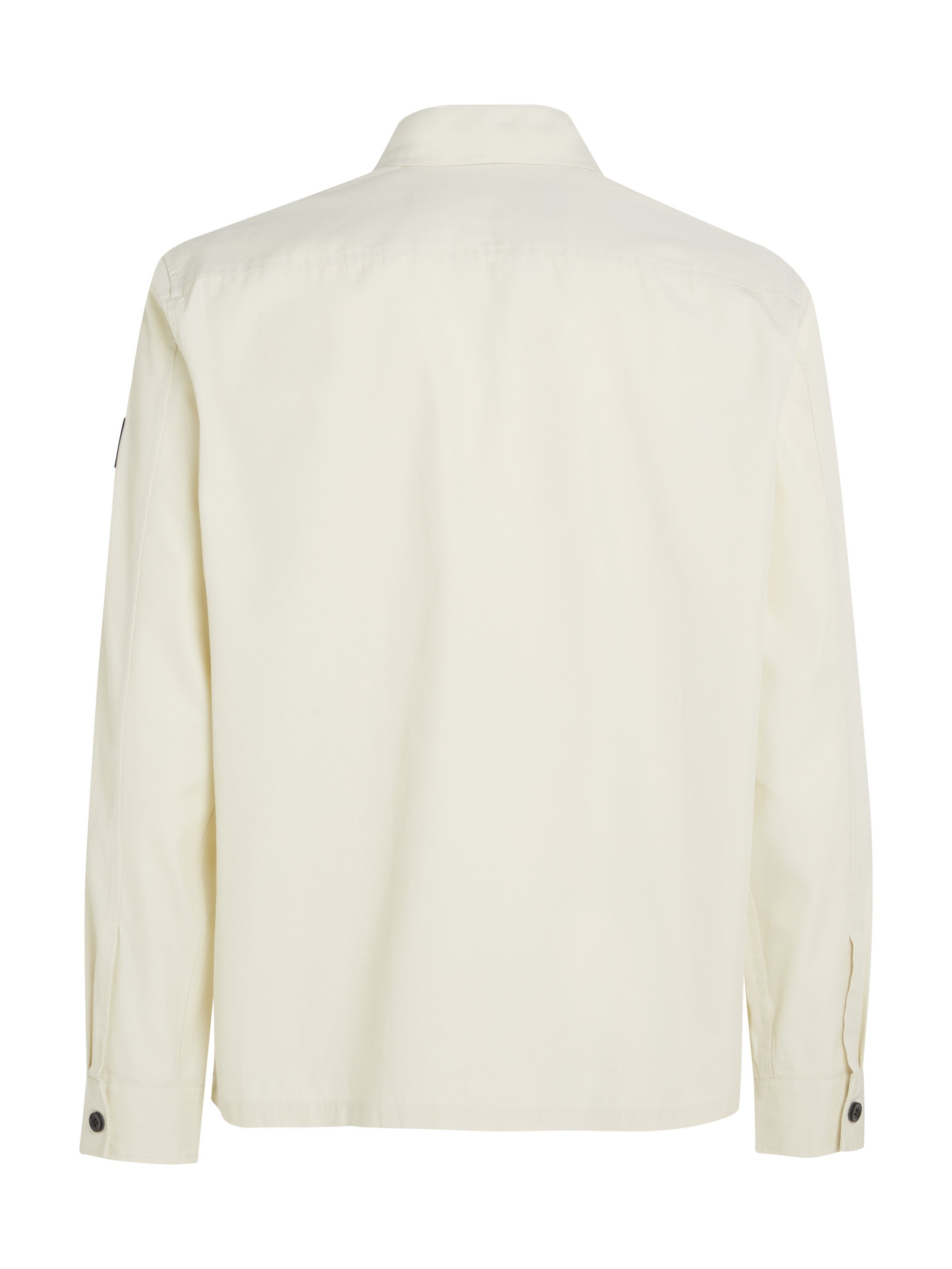 Calvin Klein Overhemd met lange mouwen COTTON NYLON OVERSHIRT met opgestikte borstzakken