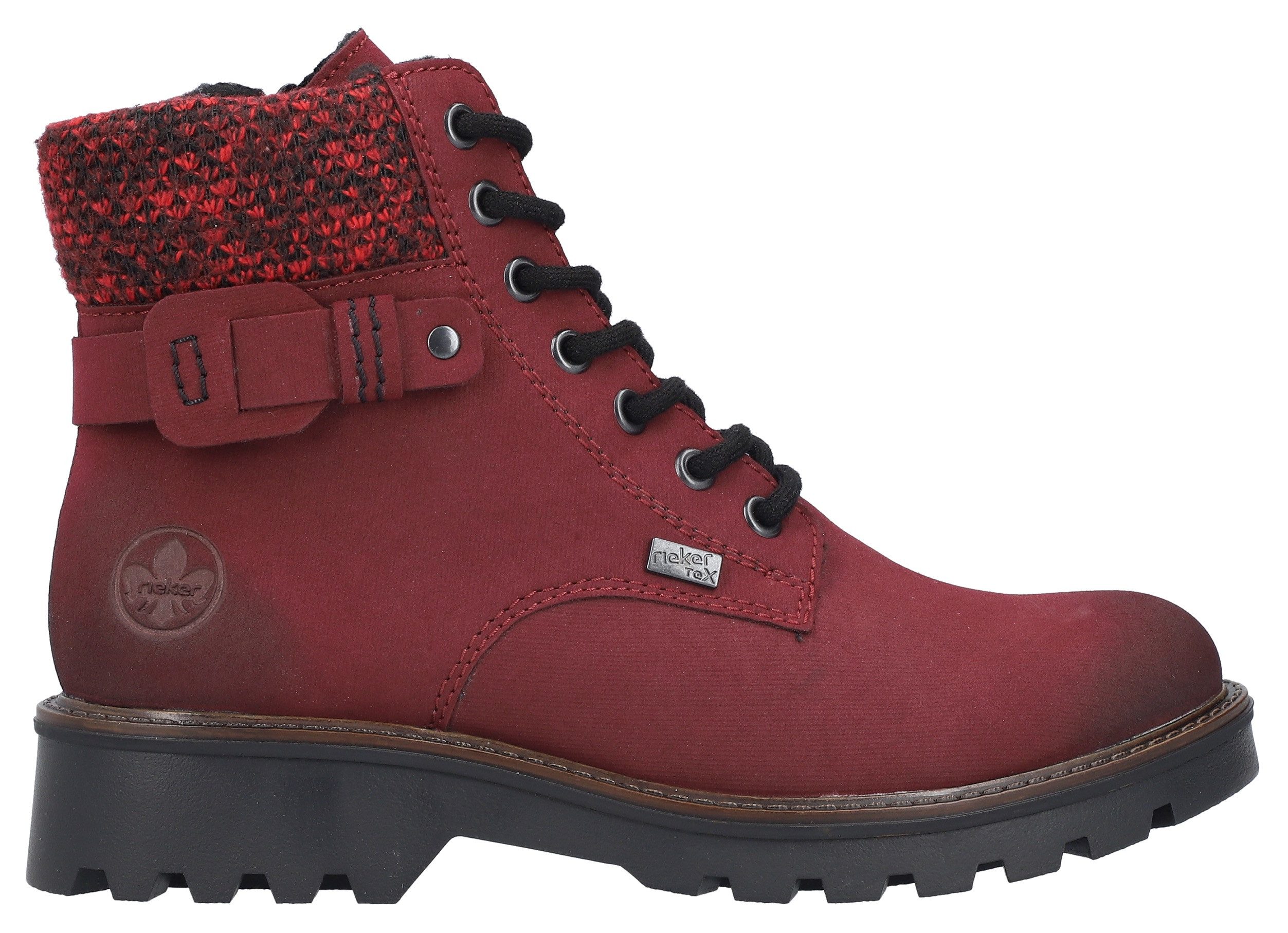 Rieker Winterlaarsjes winterboots met waterafstotende riekertex-membraan