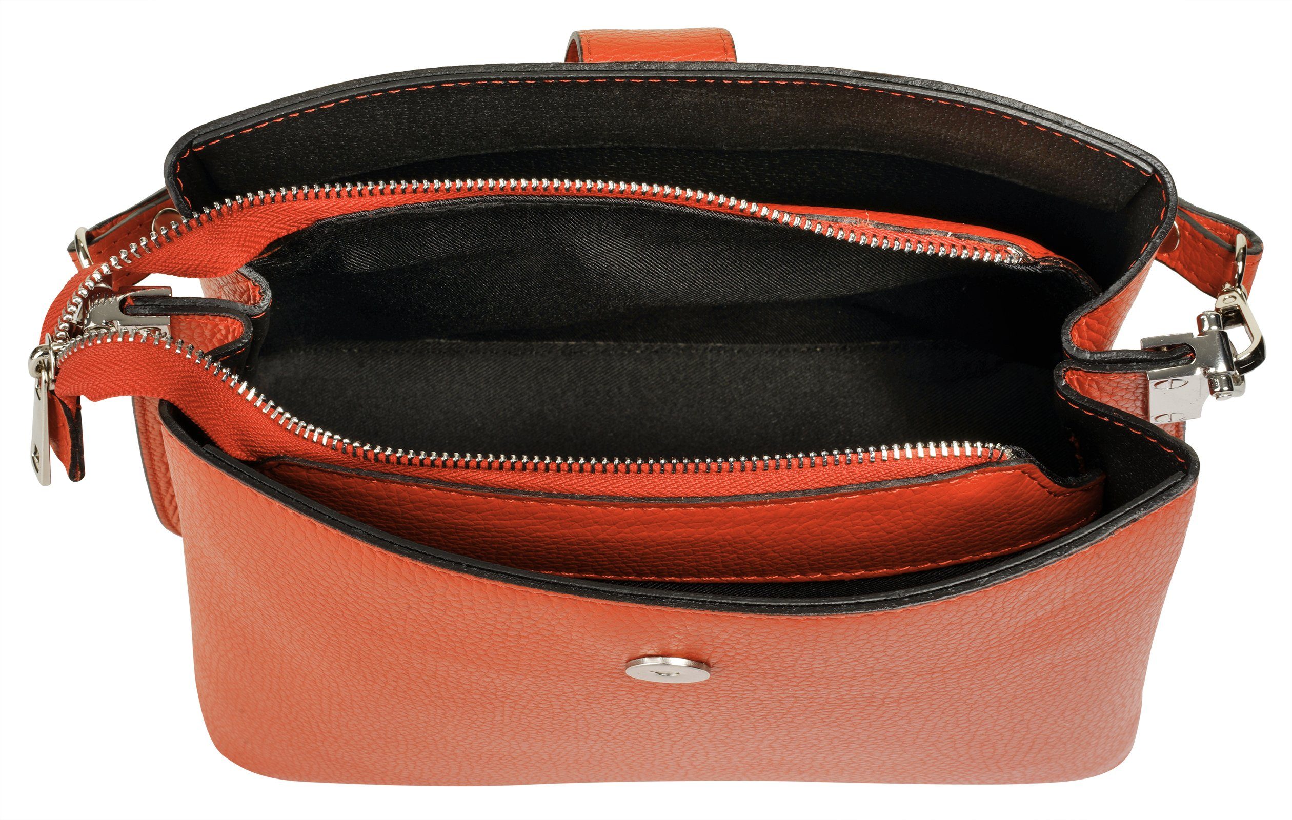 Cluty Tas echt leer, made in italy