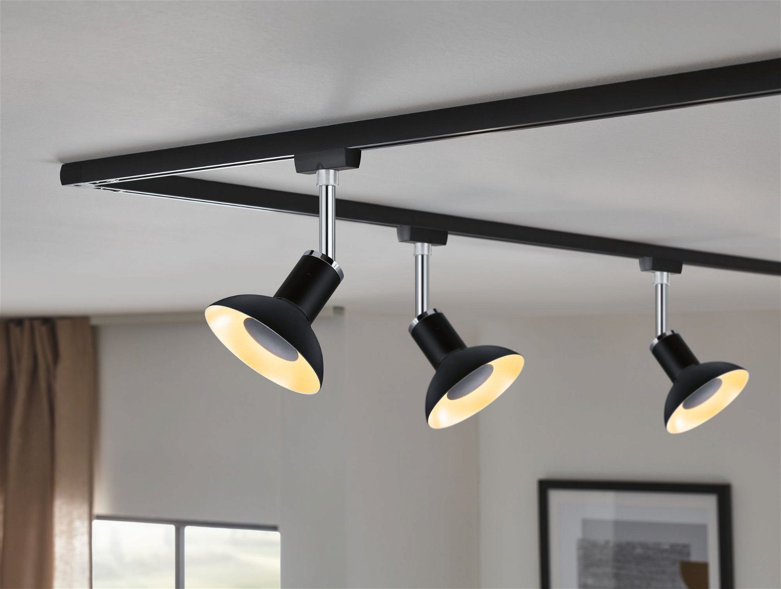 Paulmann Led-verlichting 4,9W zwart/goudkleur 230V (1 stuk)