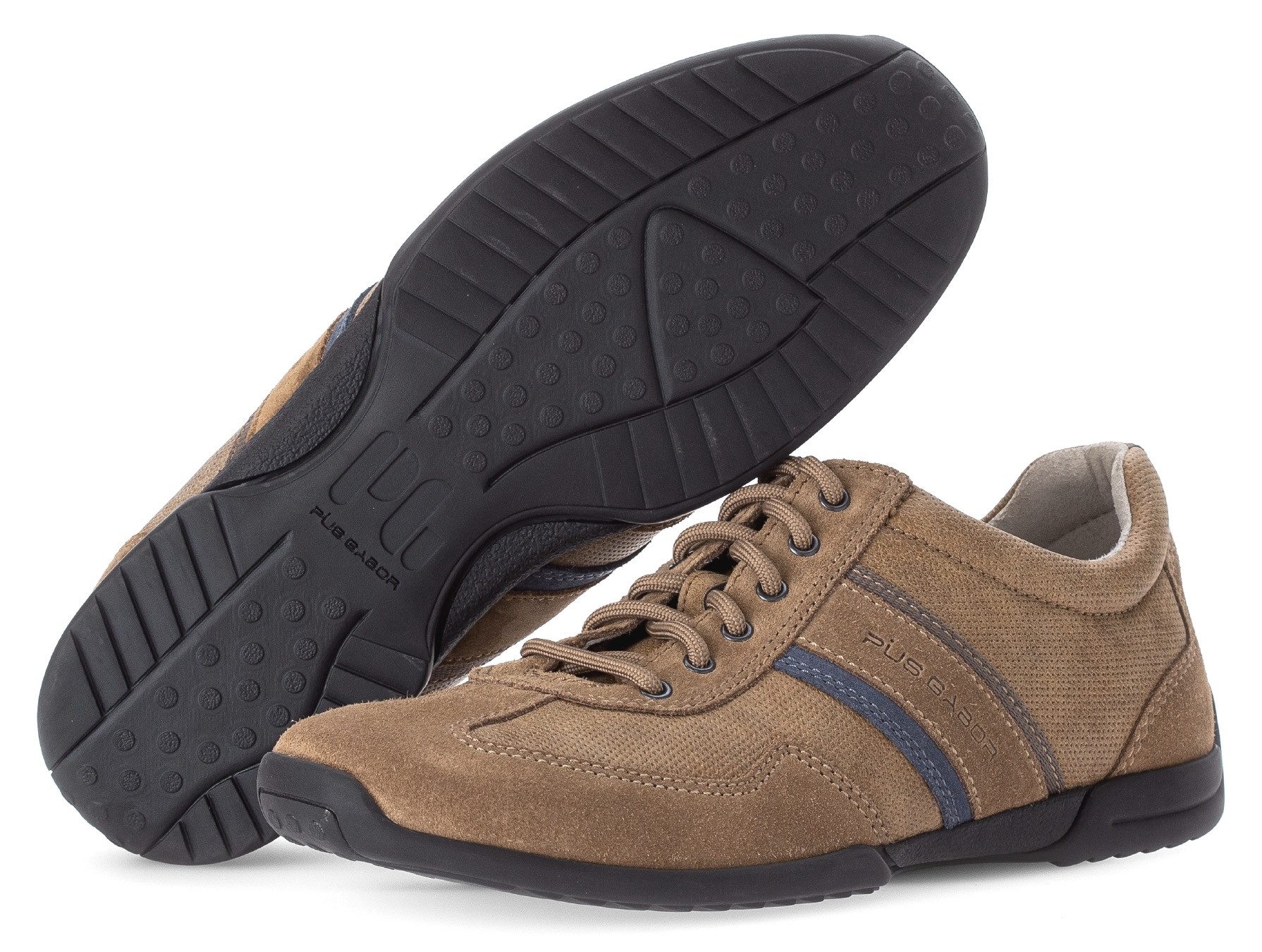 Pius Gabor Sneakers , vrijetijdsschoen, lage schoen, veterschoen met logo, breedte g (=breed)