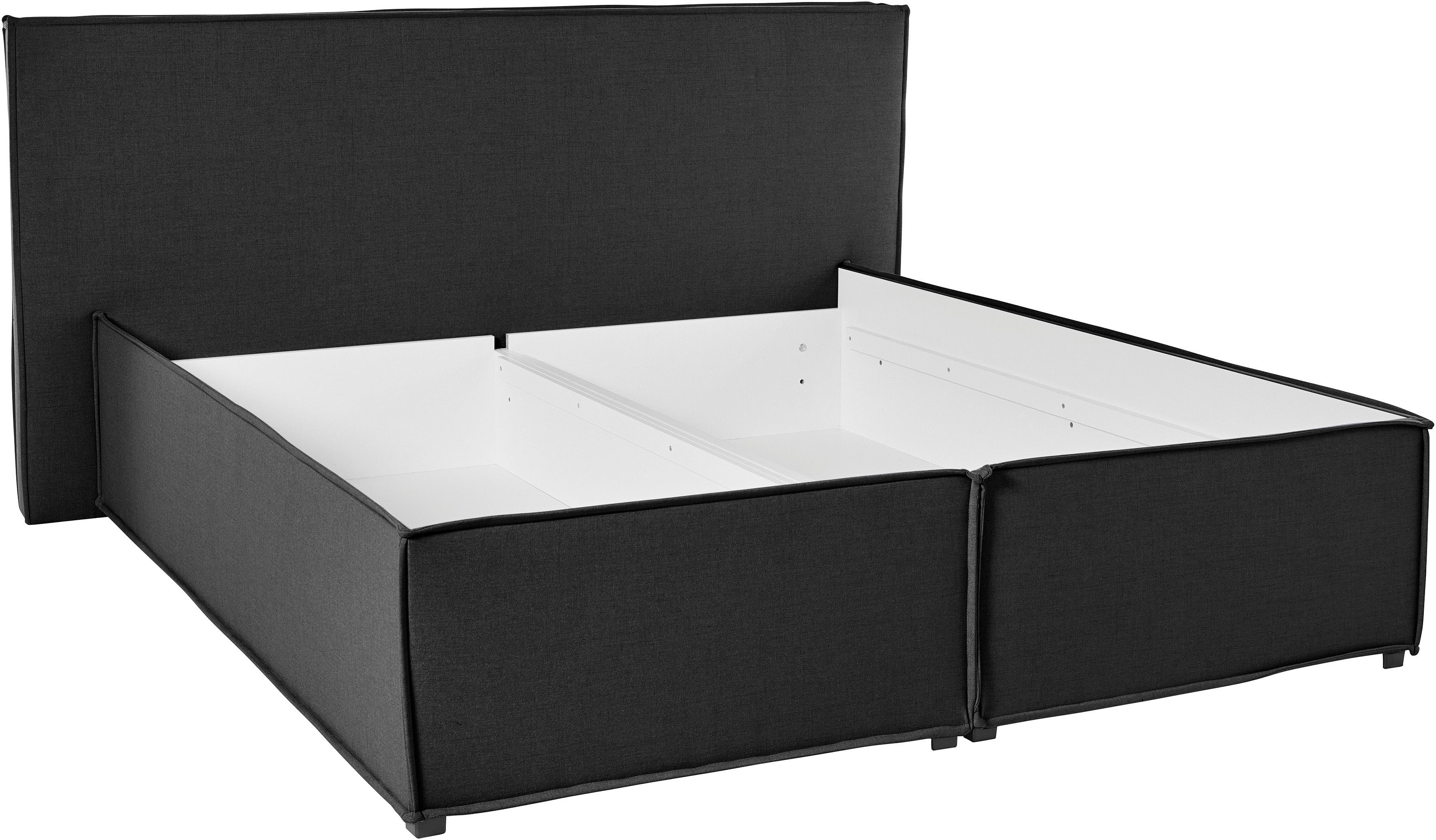 LeGer Home by Lena Gercke Gestoffeerd bed Isaline naar keuze zonder matras of met 3 matrassoorten, hoofdbordhoogte 107 cm