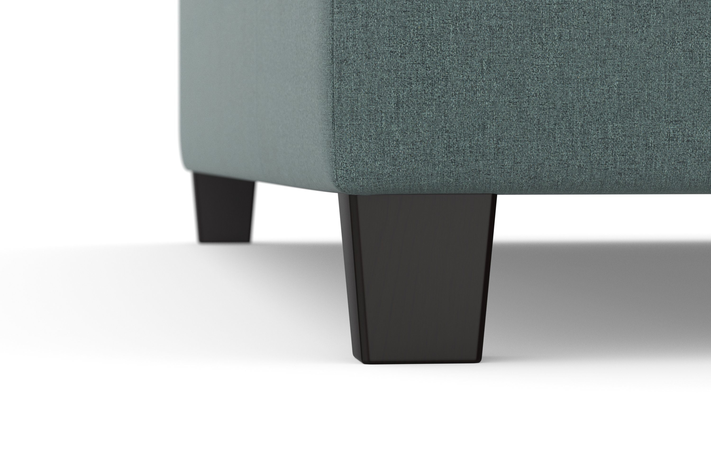DOMO collection Hoekbank Florentina tijdloos en elegant, zitnaden als designelement, L-vorm