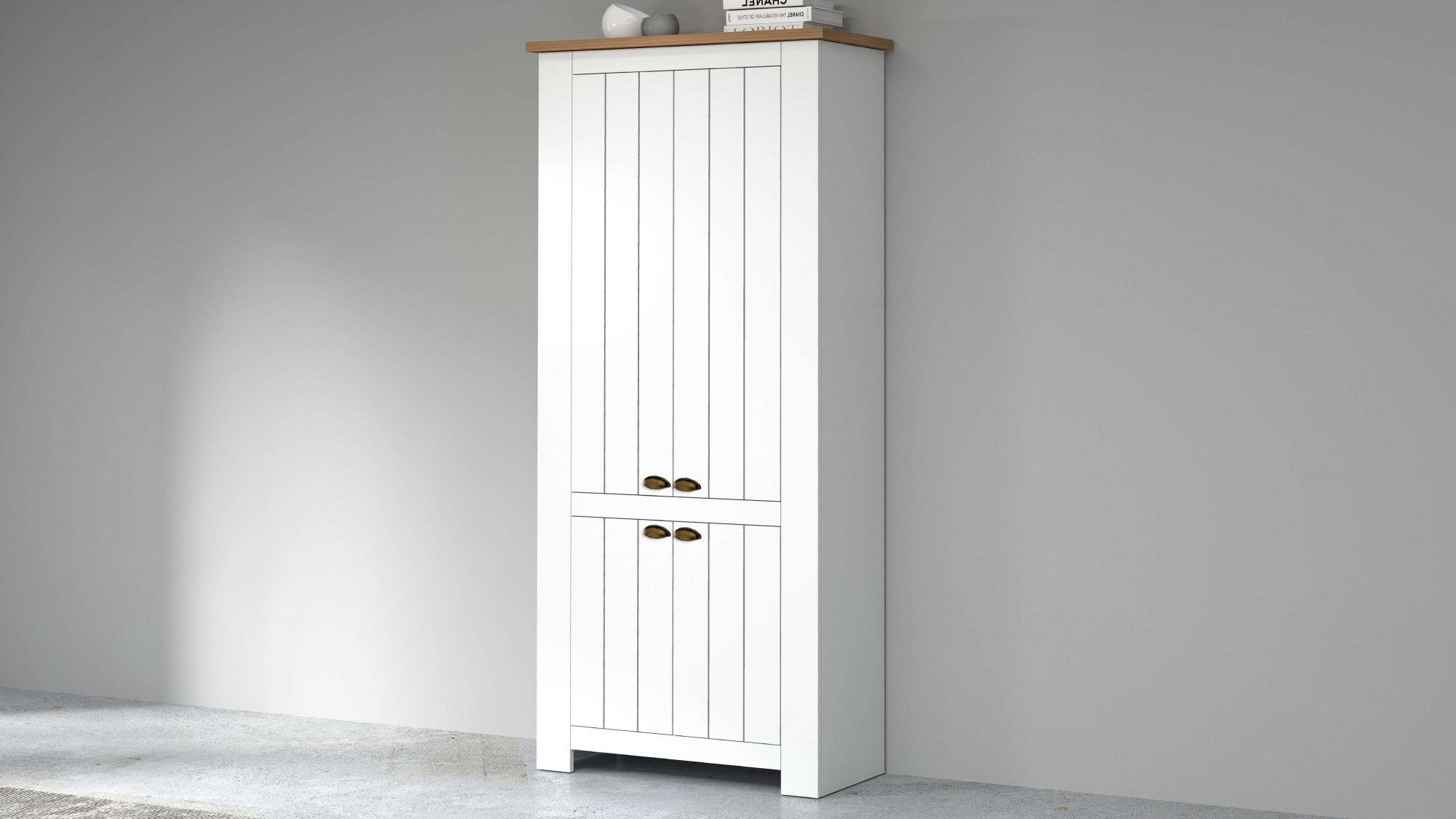 INOSIGN Schoenenkast FIGO, gemaakt in Italië - schoenenkast, schoenenrek voor ca. 40 paar schoenen (1 stuk) schoenenkasten wit