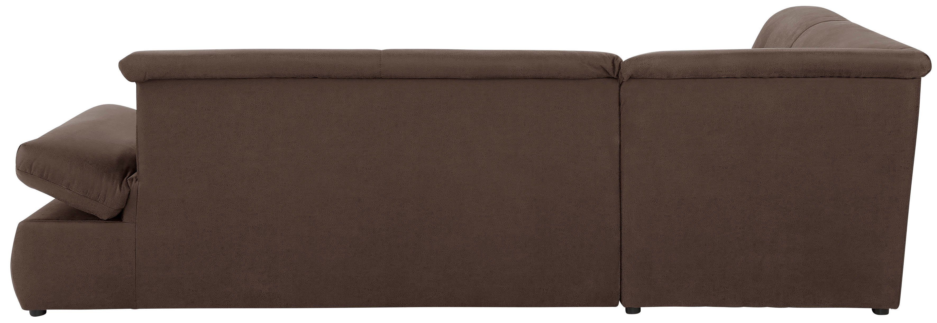 INOSIGN Hoekbank Avesa L-vorm Naar keuze met arm- en slaapfunctie, bxdxh: 275x211x80 cm