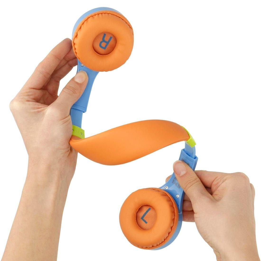 Hama Kinder koptelefoon Kindkoptelefoon met kabel (85 dB volume beperking, on-ear) Maat verstelbaar, geïntegreerde microfoon, Siri en Google Assistant