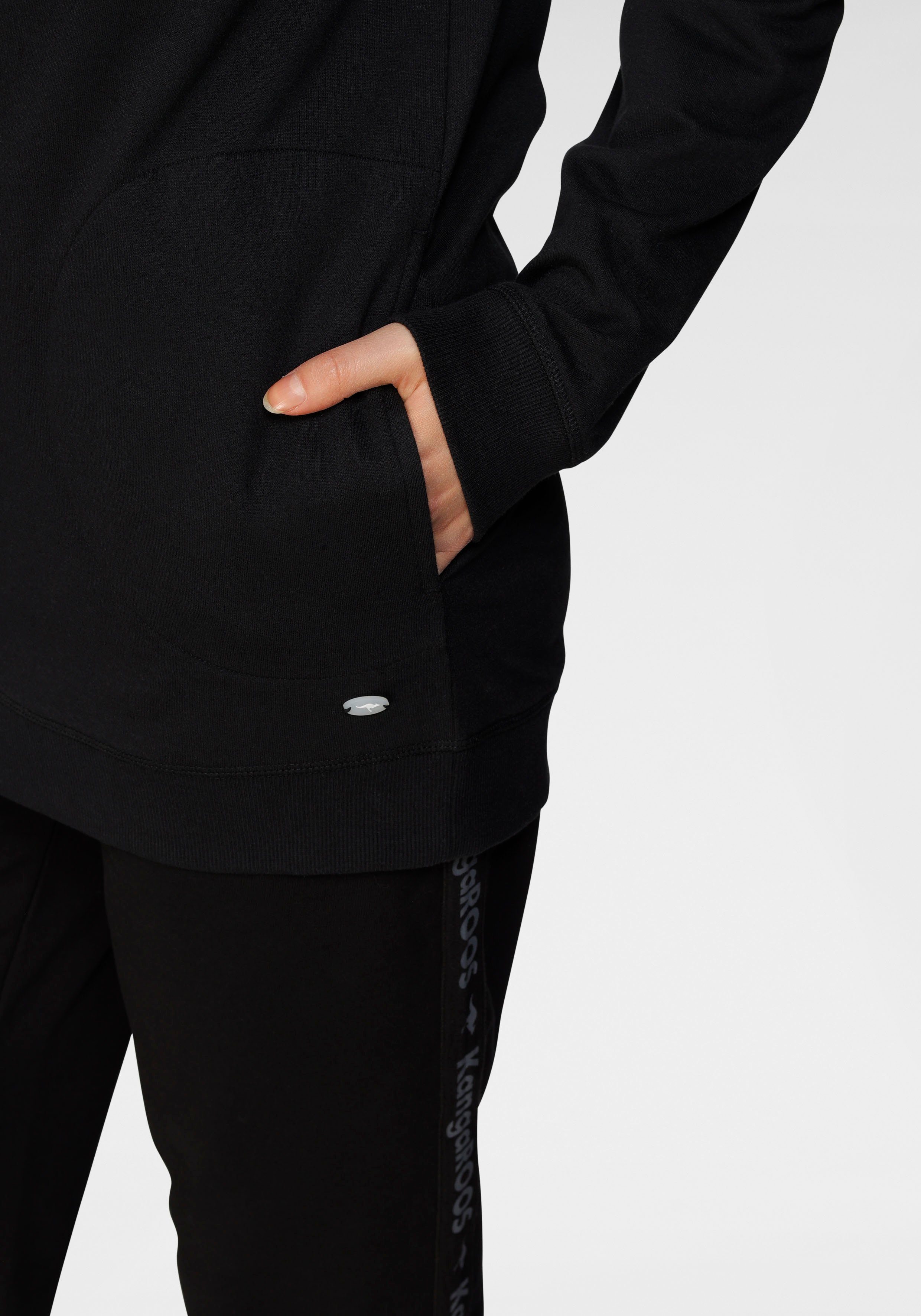 KangaROOS Sweatshirt lange mouwen, figuurvolgende pasvorm