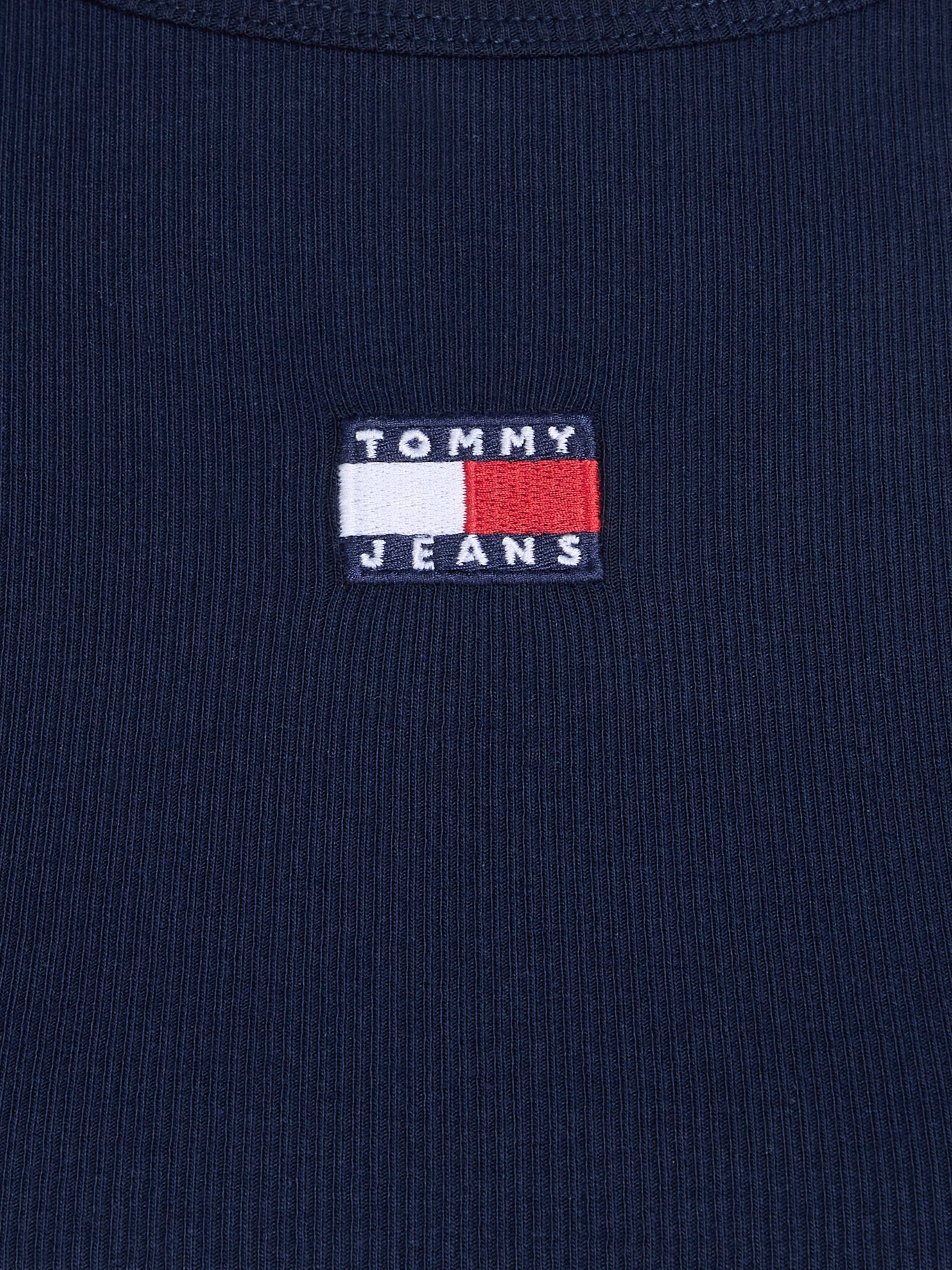 TOMMY JEANS T-shirt TJW SLIM BADGE RIB TEE