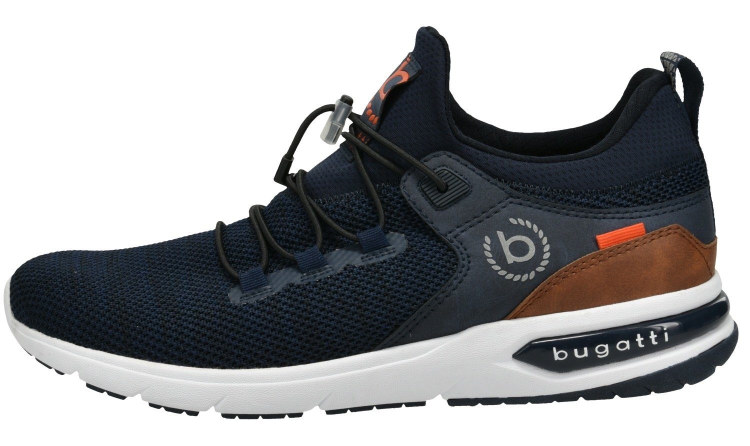 Bugatti Slip-on sneakers Slipper, vrijetijdsschoen, trekkingschoen met snelkoppeling