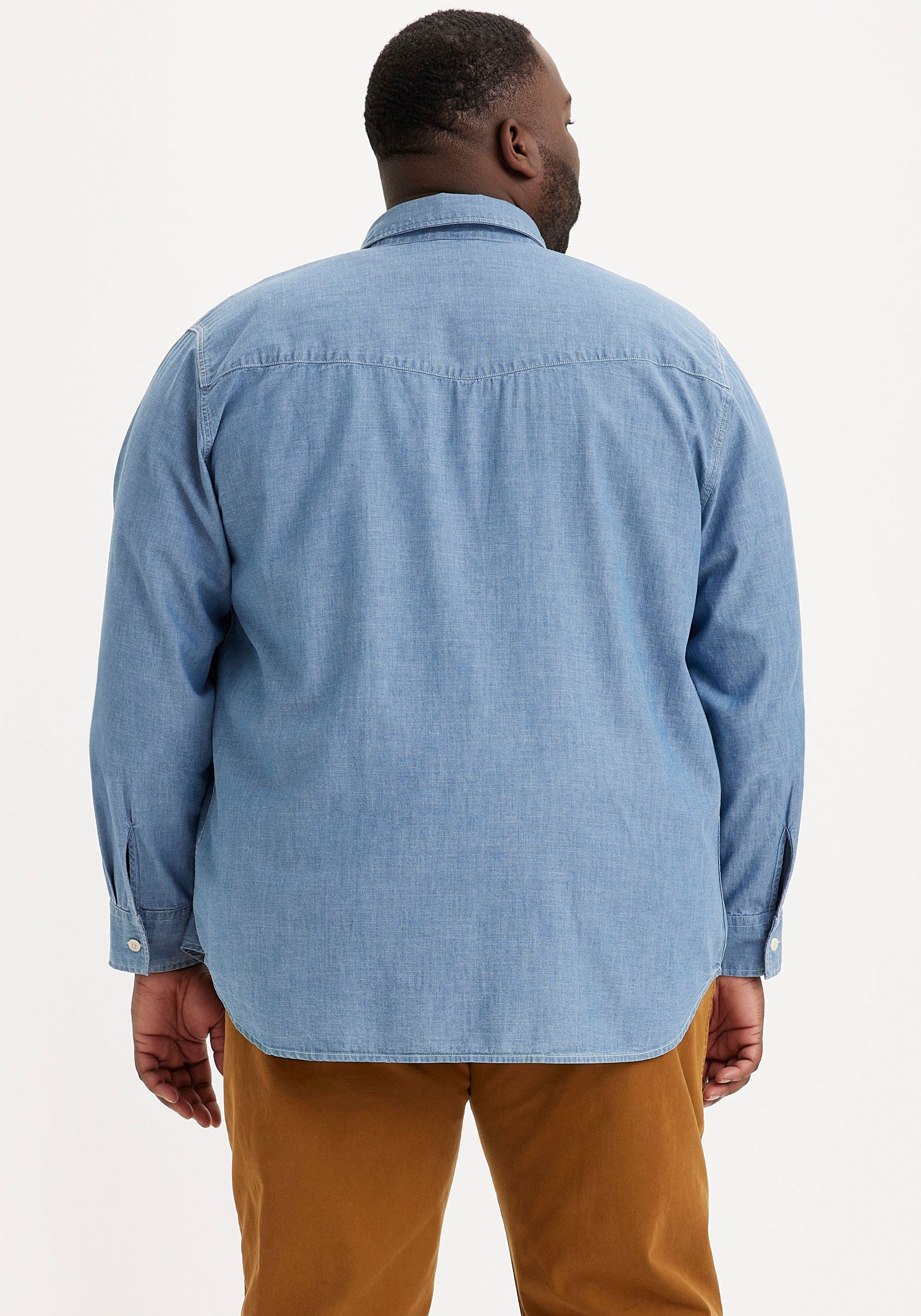 Levi's® Plus Jeans overhemd BIG RELAXED FIT WESTERN