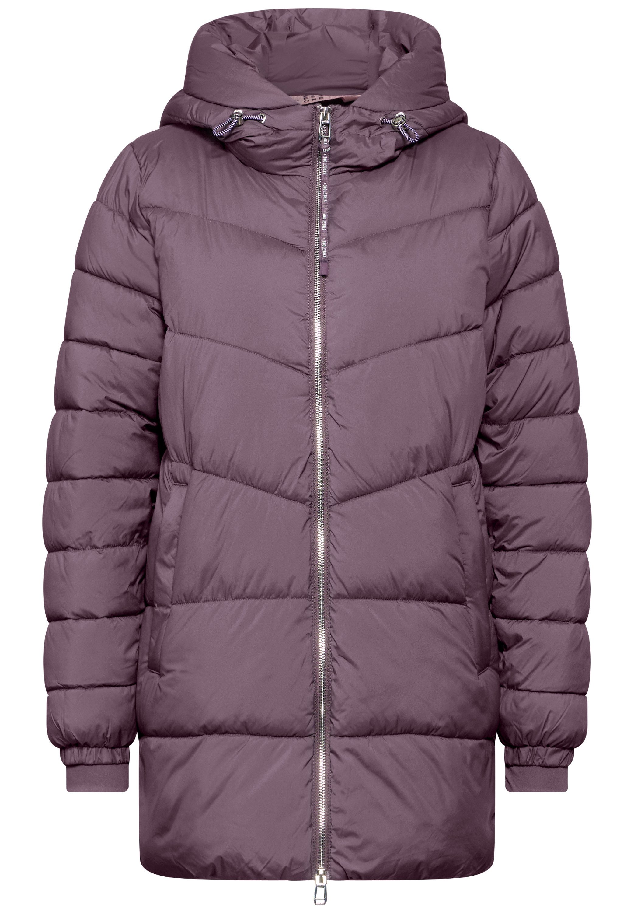 STREET ONE Gewatteerde jas met een capuchon