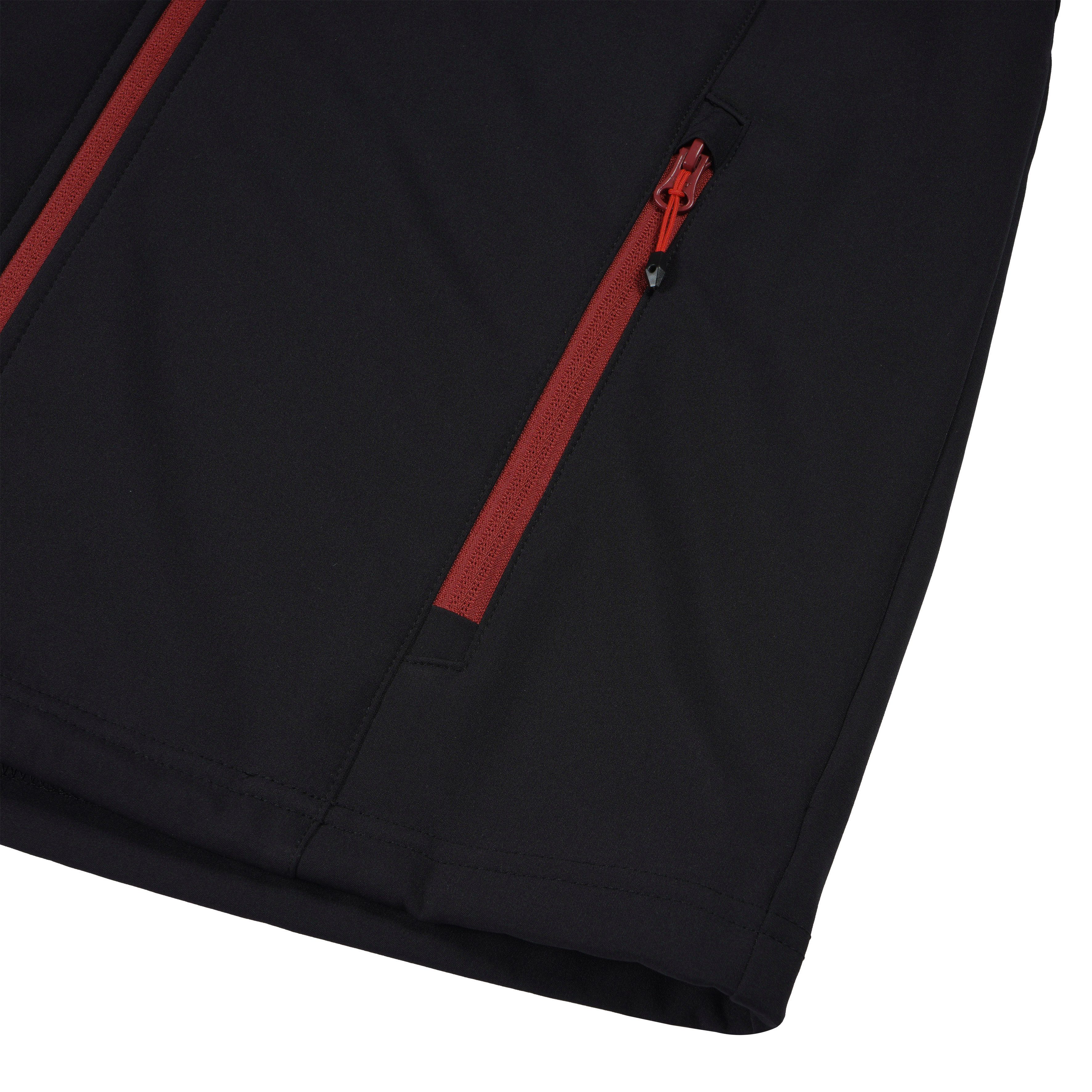 Icepeak Softshell-jack BRIMFIELD met stijlvolle logo-opschriften (1 stuk)