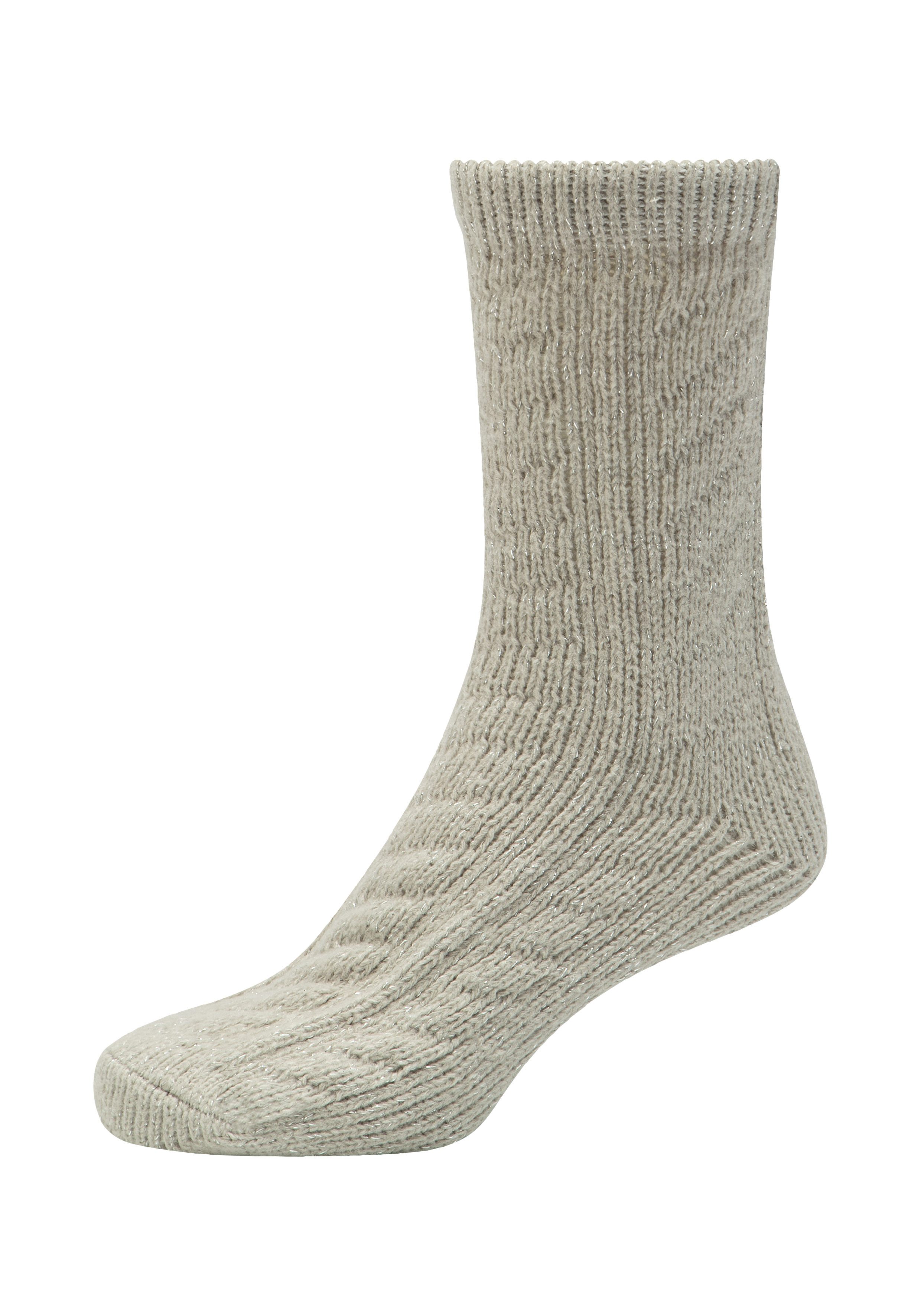 s.Oliver Sokken Warm & cozy met elastische taille (4 paar)